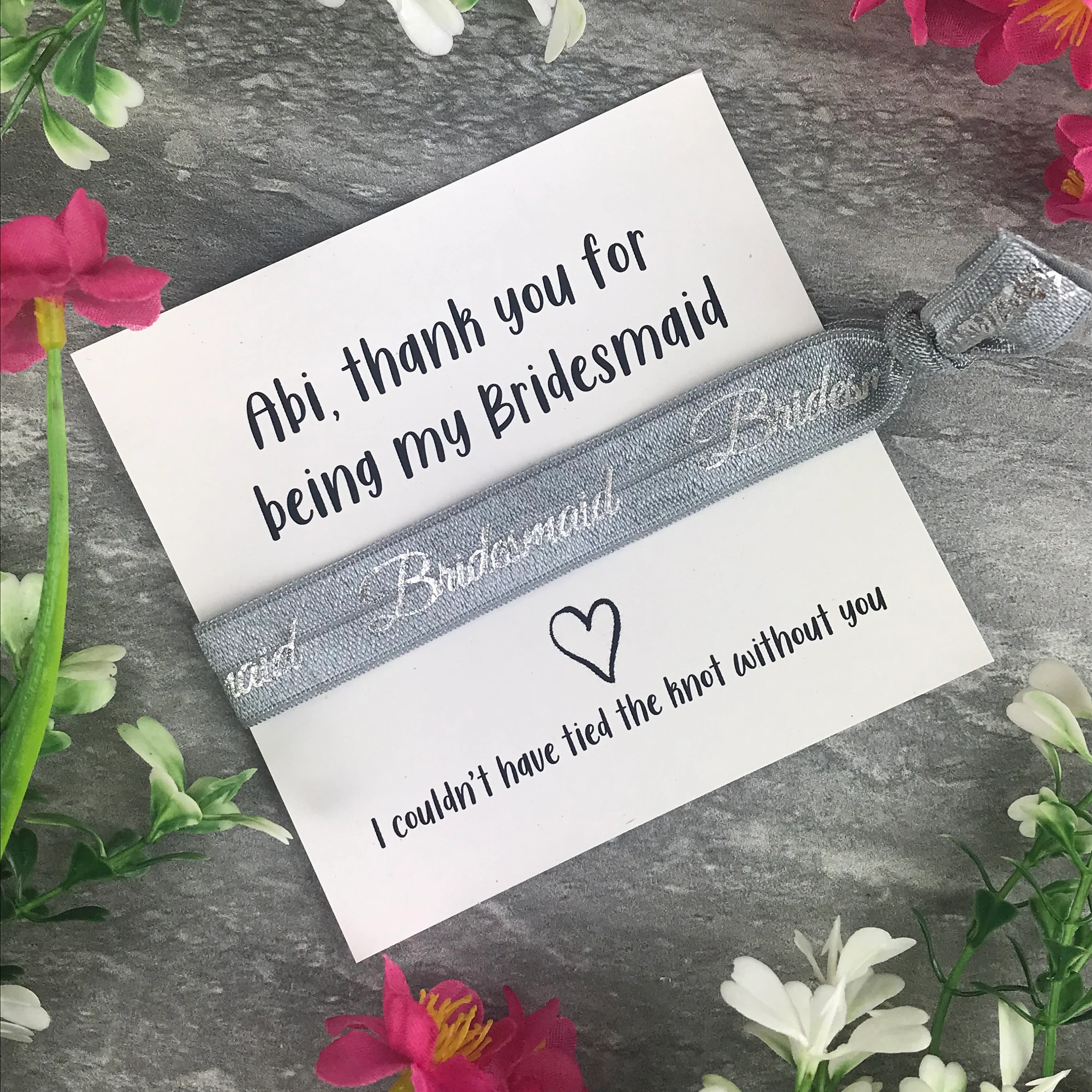 Bridesmaid Hair Tie - Image 8