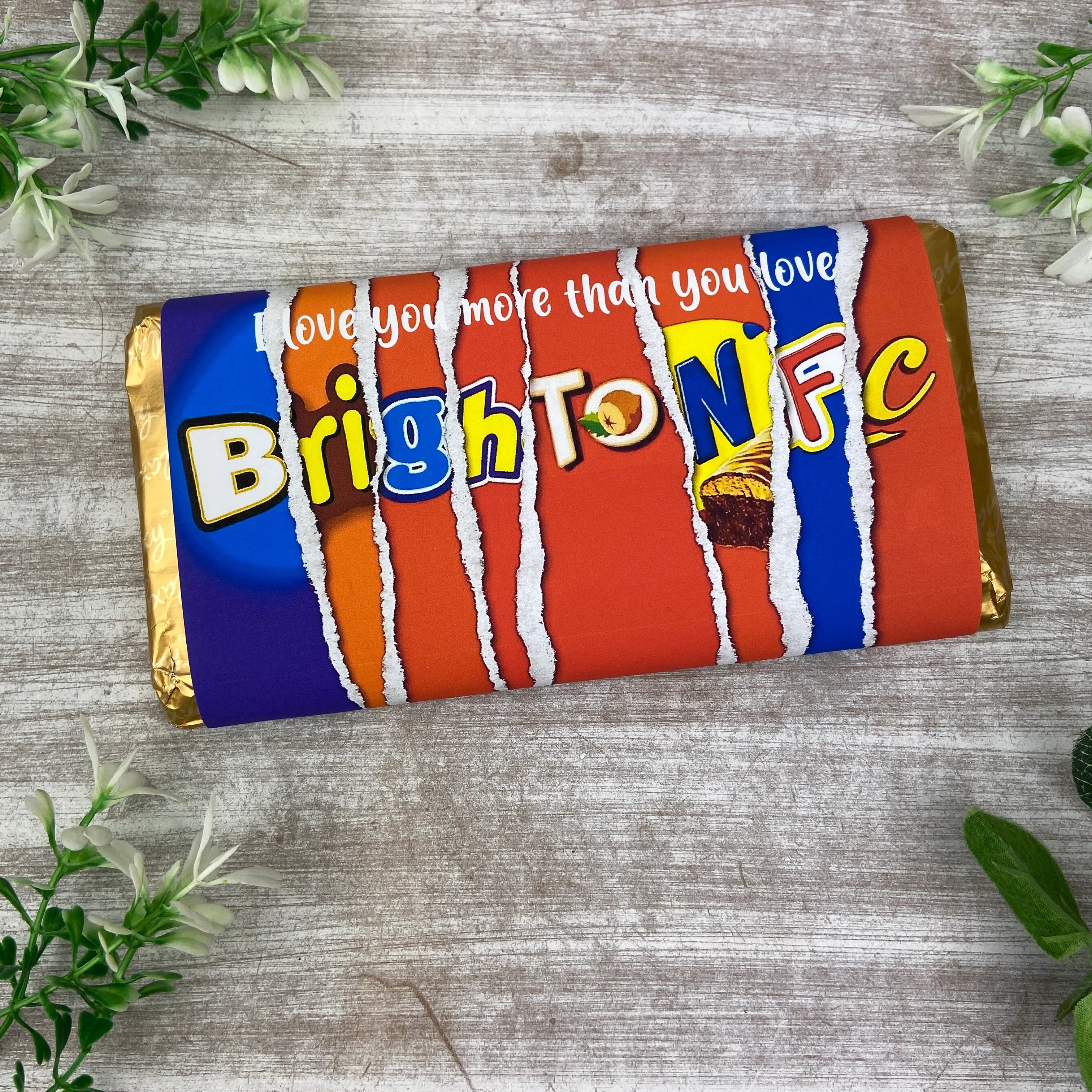 Brighton FC Chocolate Bar - I Love You More Than... - Image 2