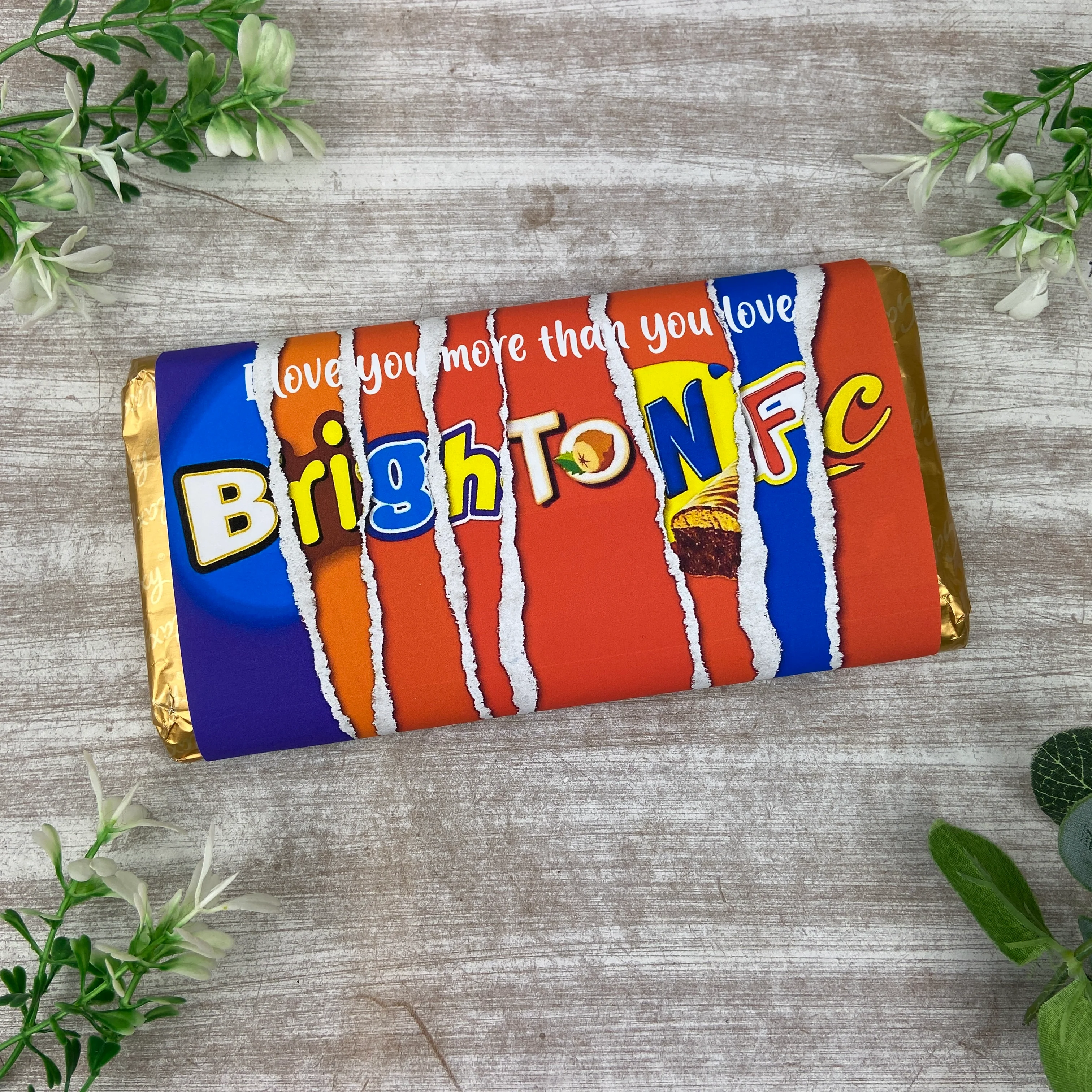 Brighton FC Chocolate Bar - I Love You More Than... - Image 3