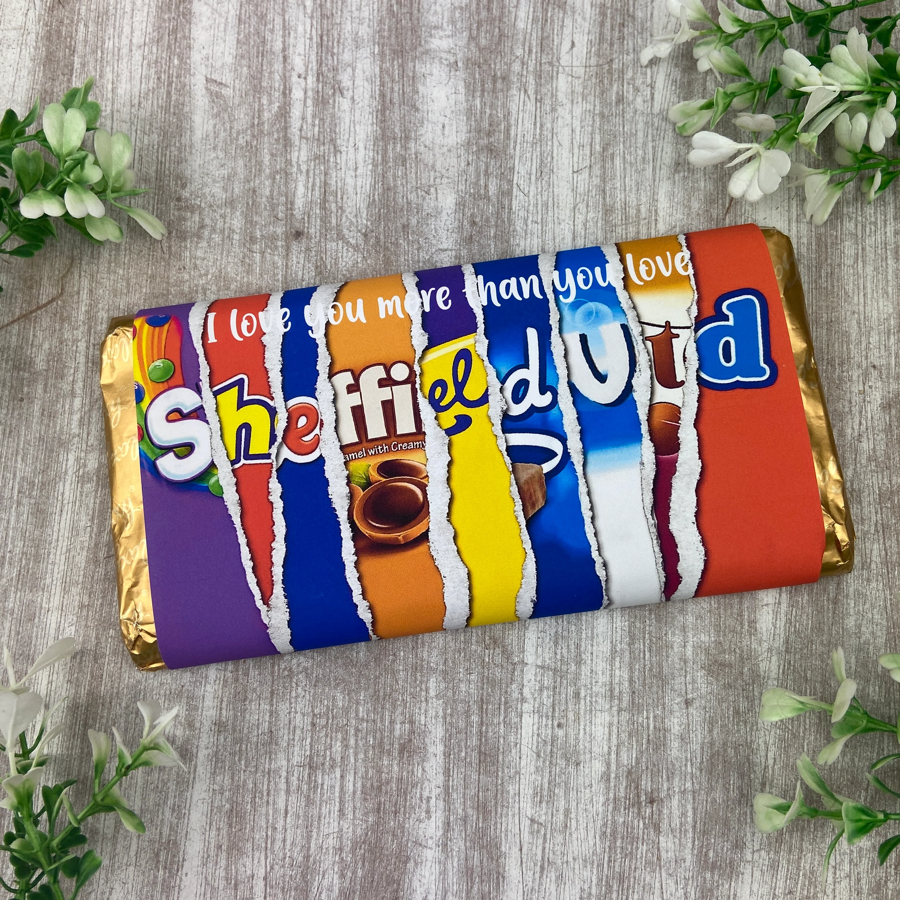 Sheffield United Chocolate Bar - I Love You More Than... - Image 2