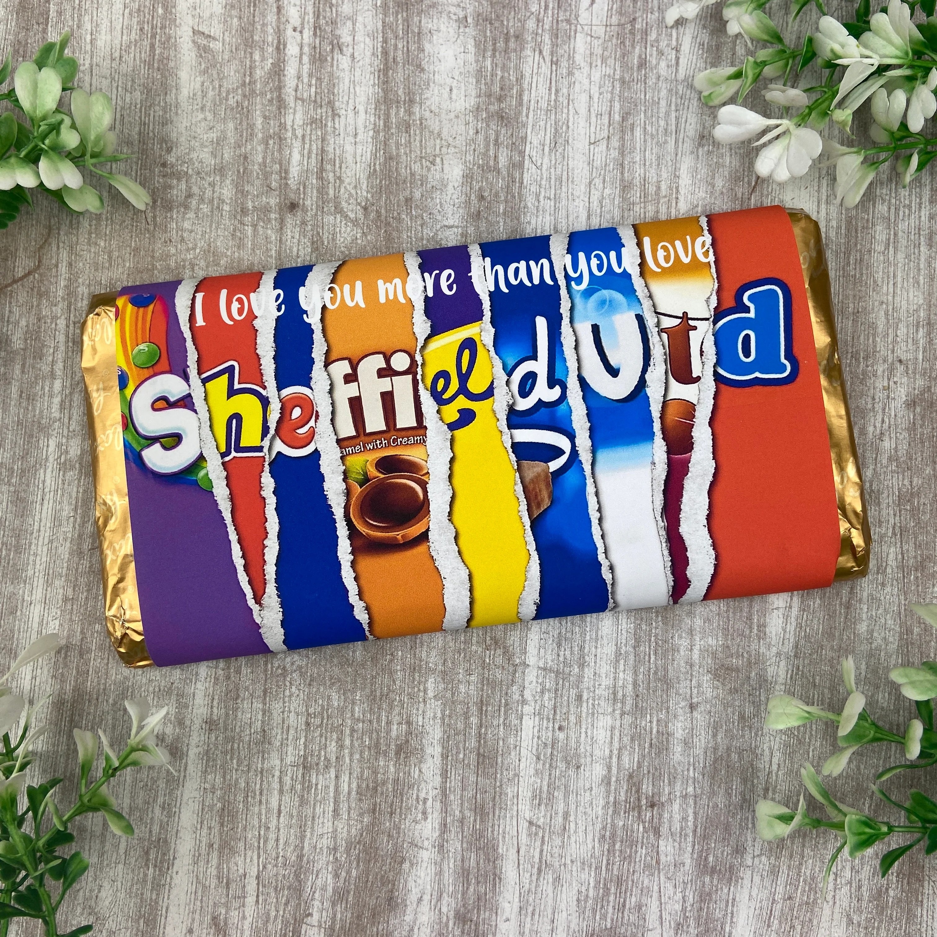 Sheffield United Chocolate Bar - I Love You More Than... - Image 3