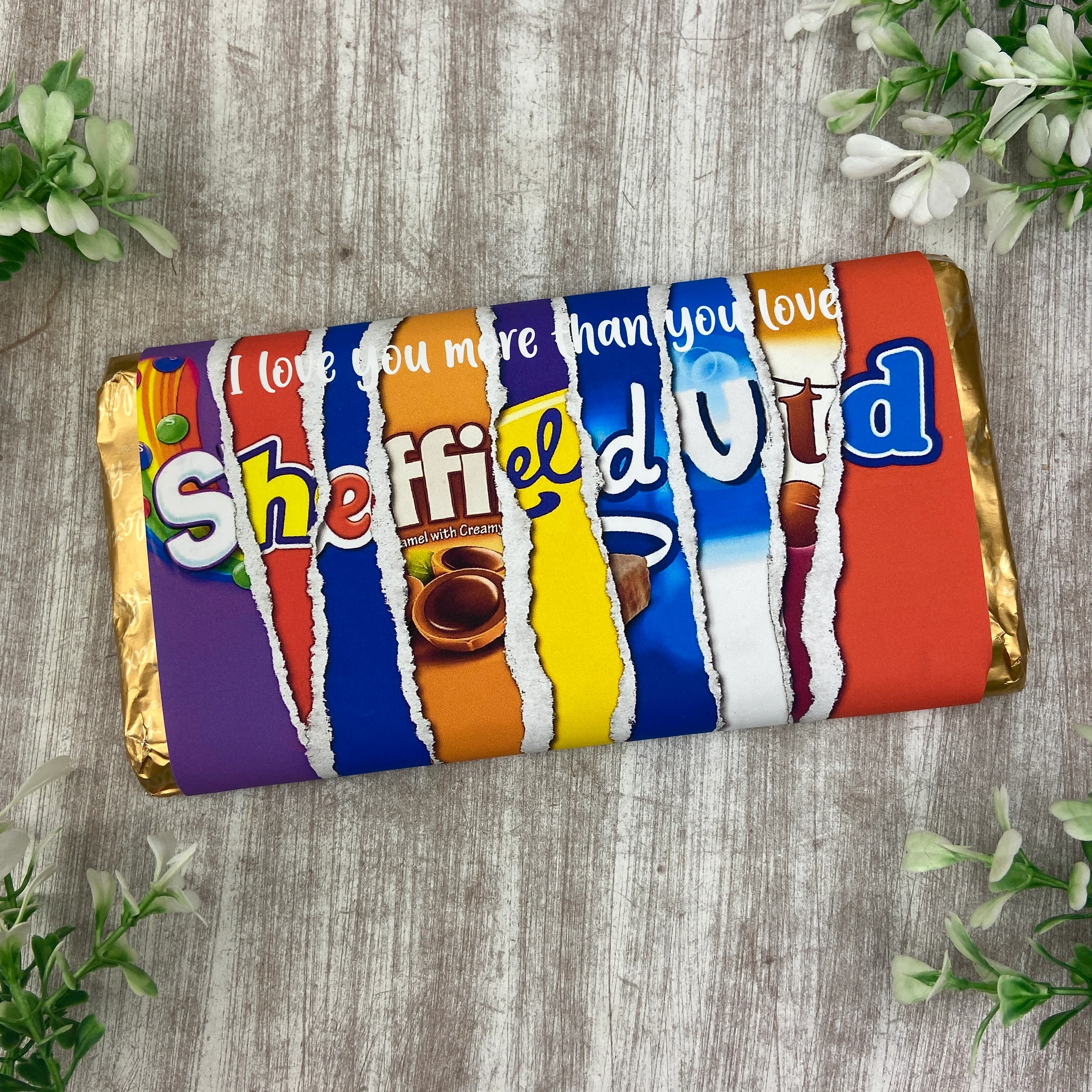Sheffield United Chocolate Bar - I Love You More Than... - Image 4