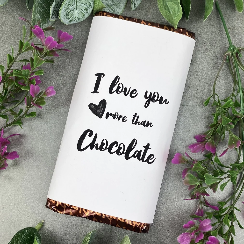 Chocolate Bar - I love you more than Chocolate - Image 3