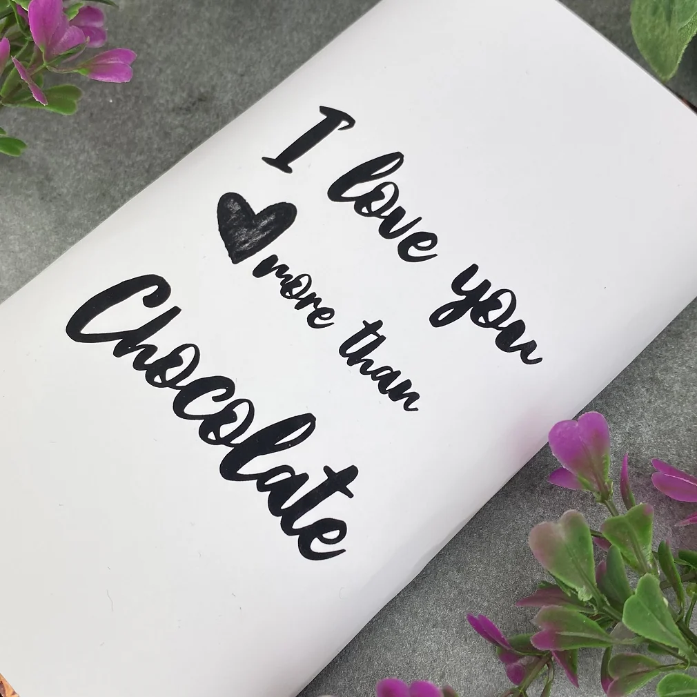 Chocolate Bar - I love you more than Chocolate - Image 4