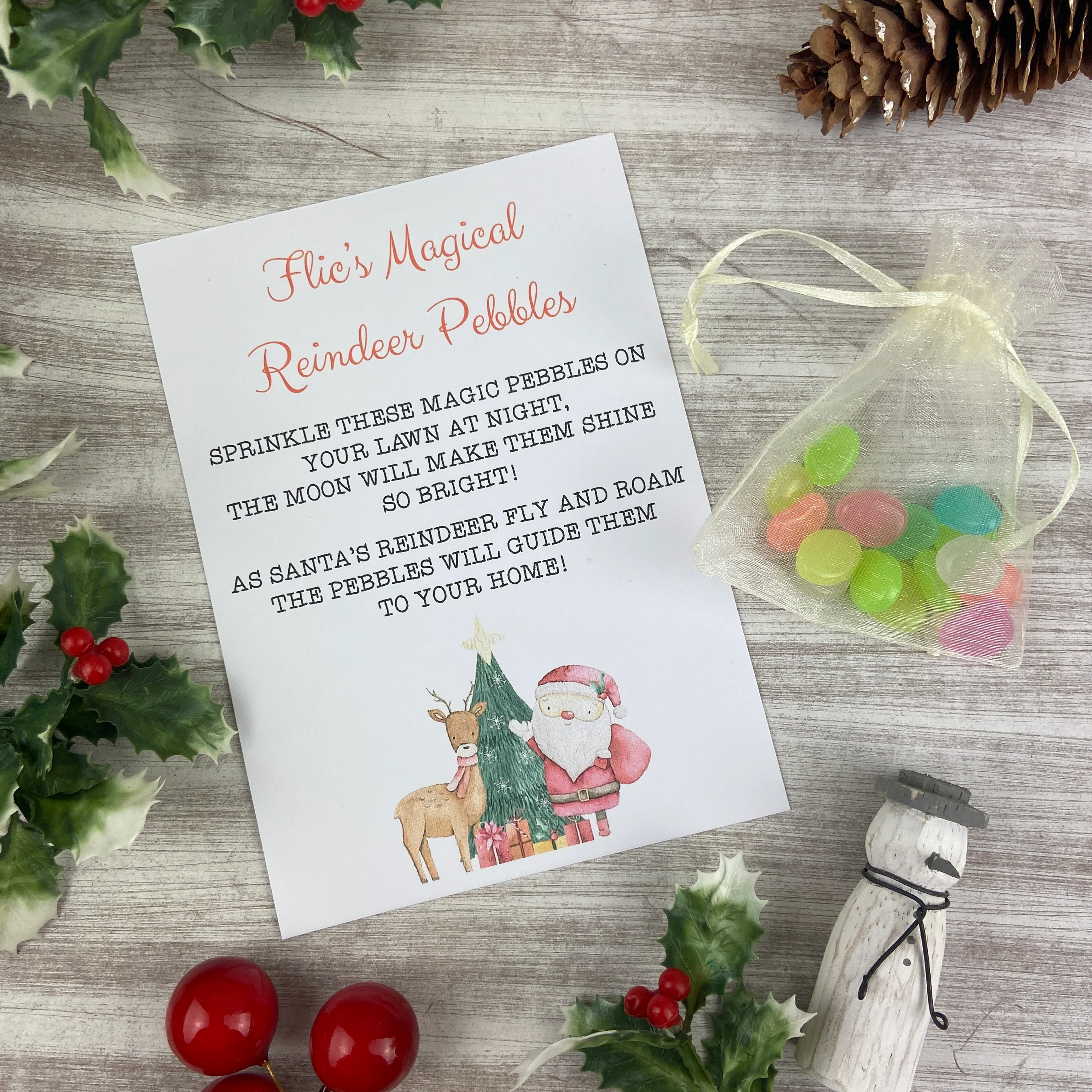 Christmas Eve Magic Reindeer Pebbles - Image 3