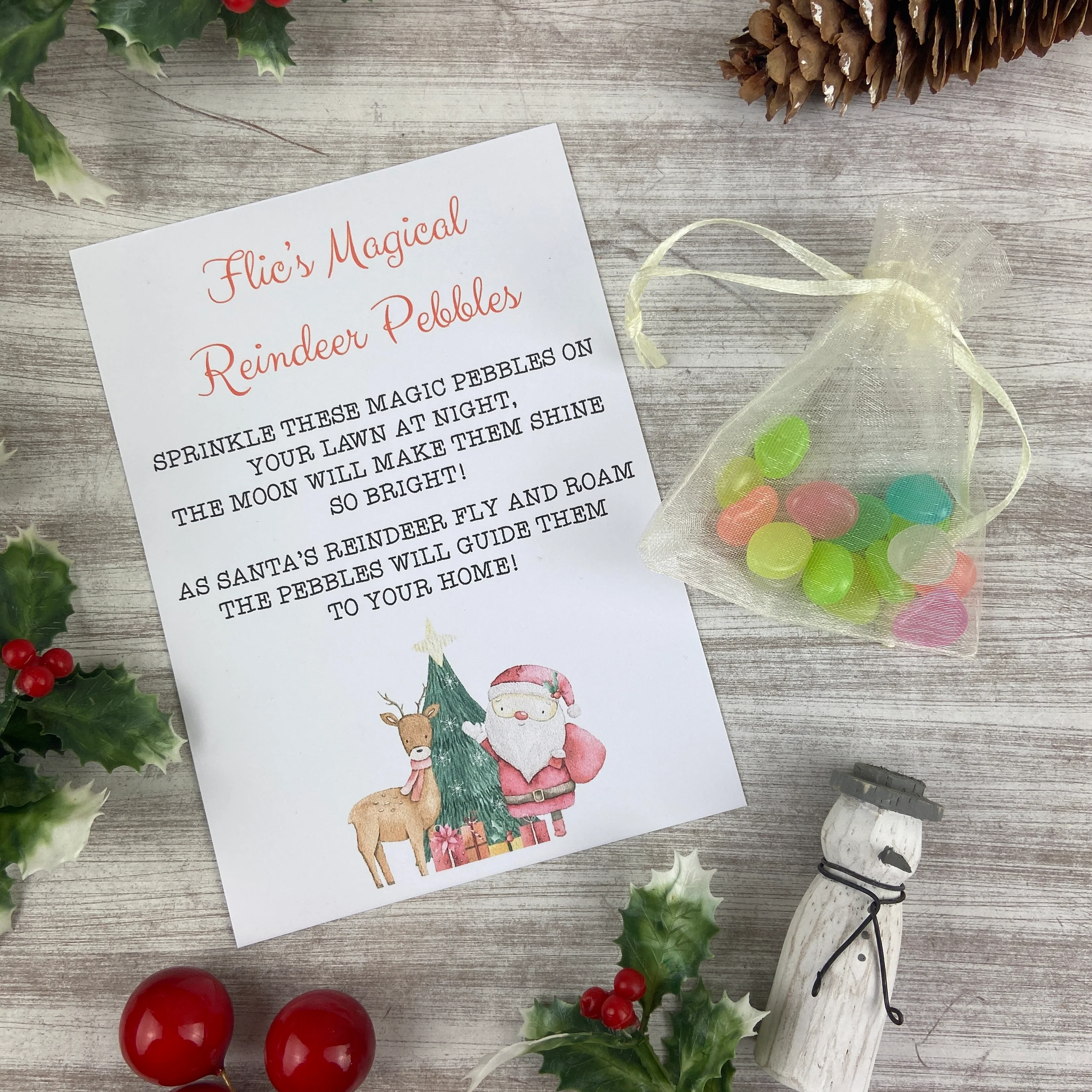 Christmas Eve Magic Reindeer Pebbles - Image 9