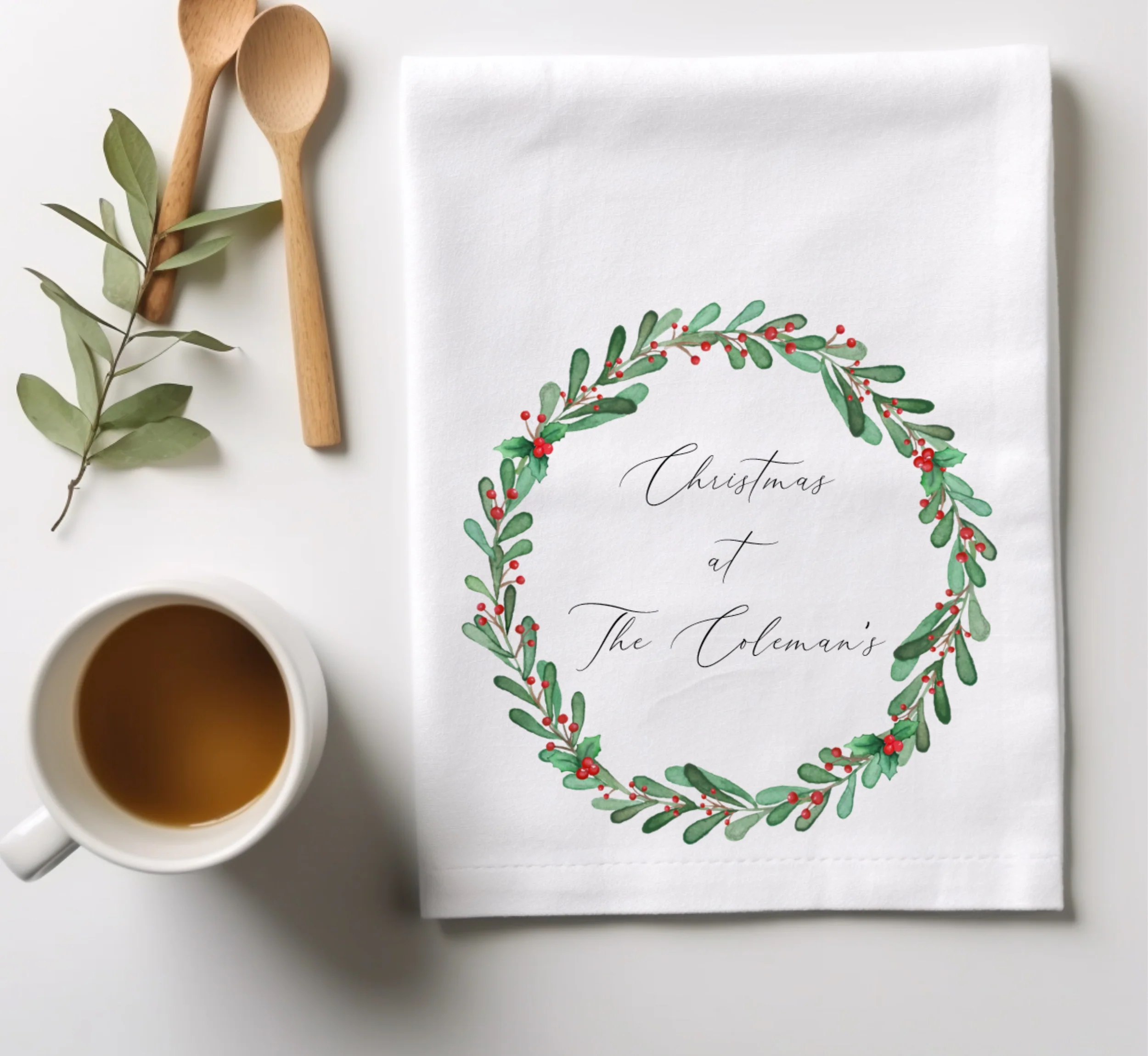 CHRISTMAS TEA TOWEL