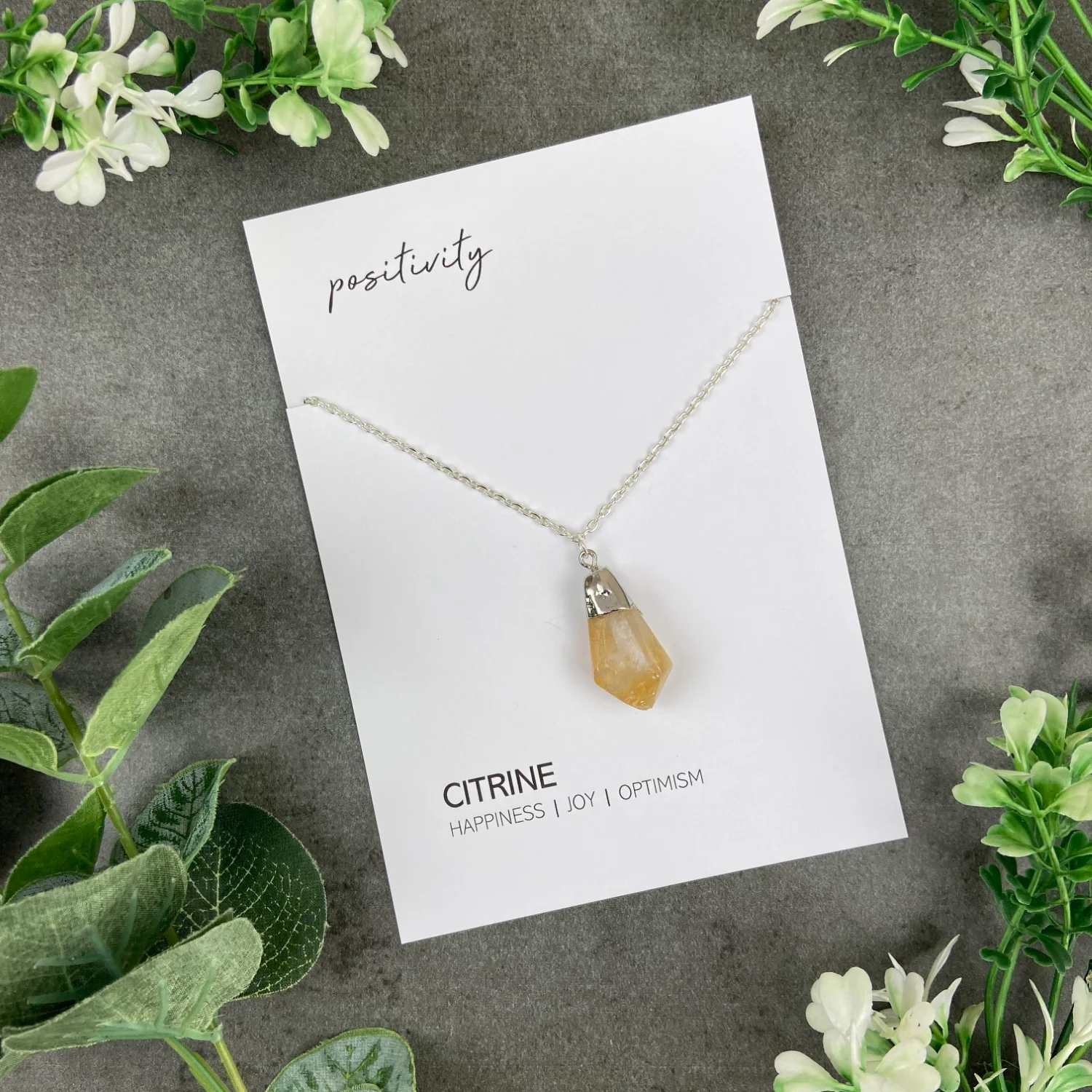 Citrine Necklace - Positivity - Image 5