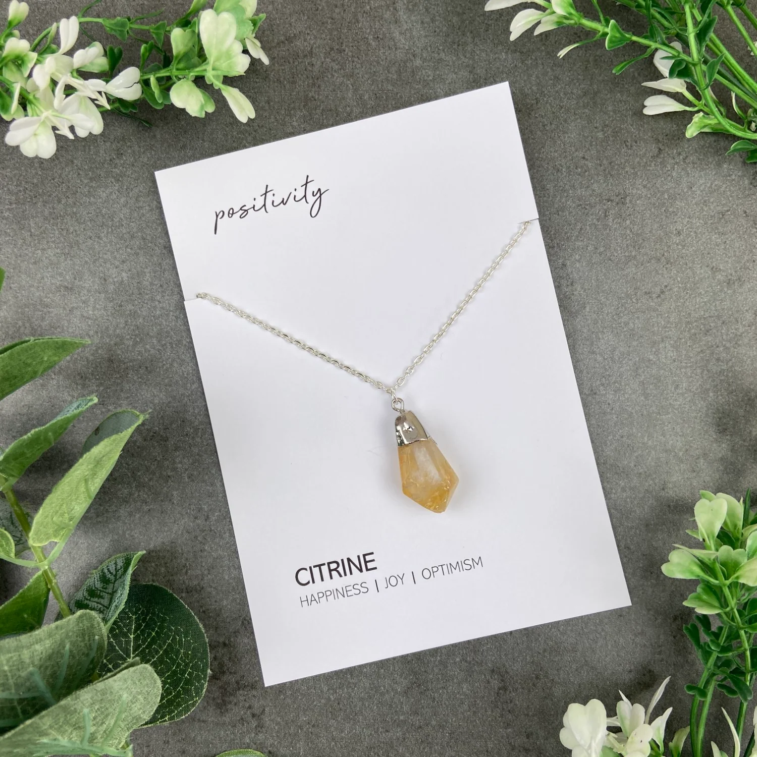 Citrine Necklace - Positivity - Image 6