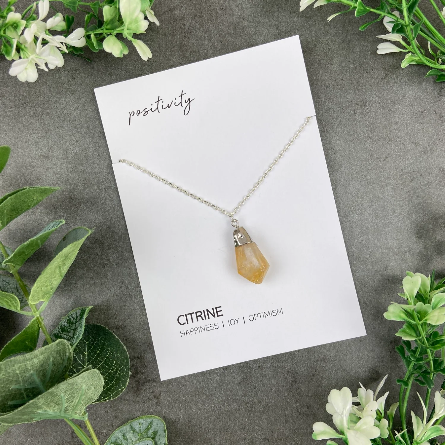 Citrine Necklace - Positivity - Image 7
