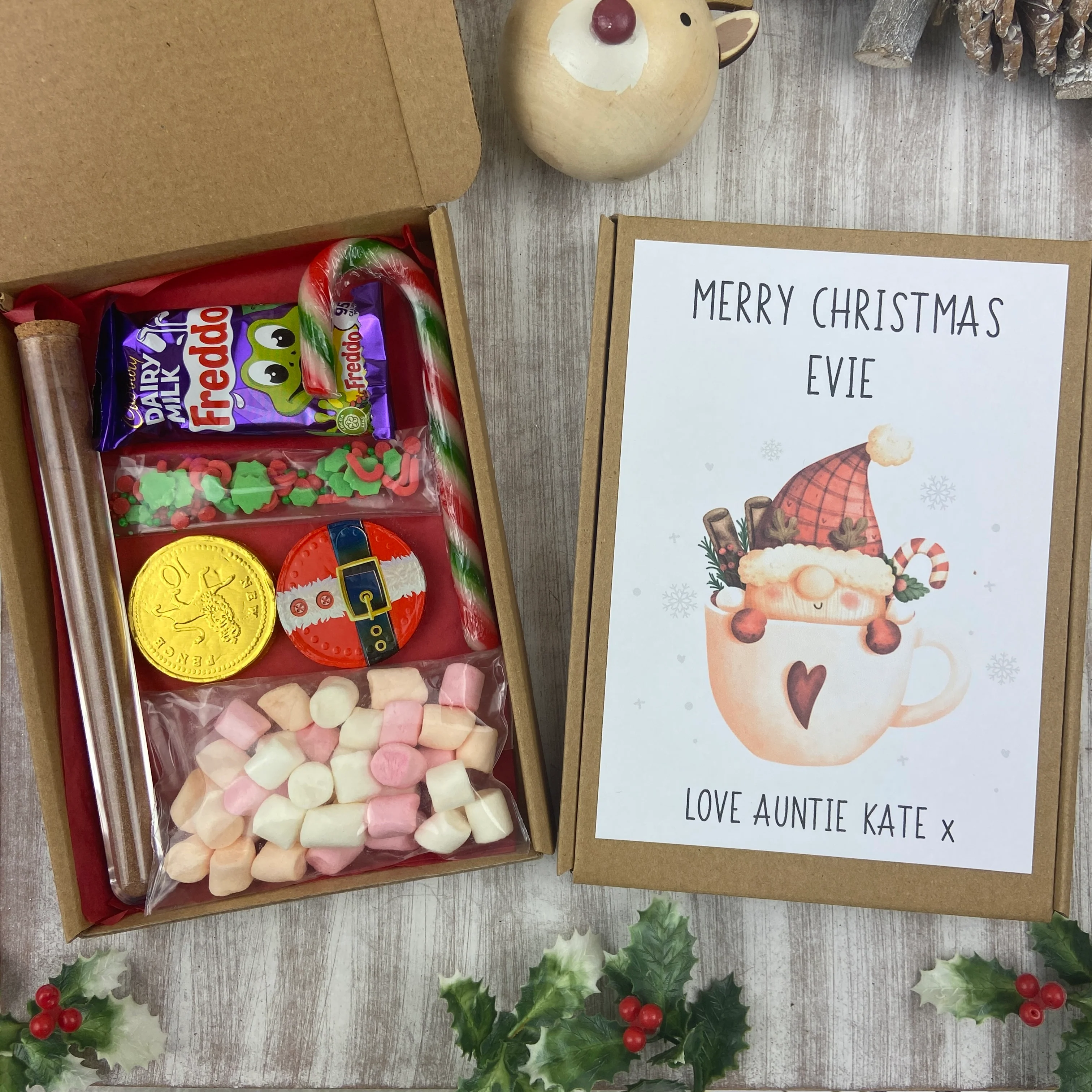 £6.00 Stocking Filler! - 2 SETS FOR £6.00! Christmas Hot Chocolate Set