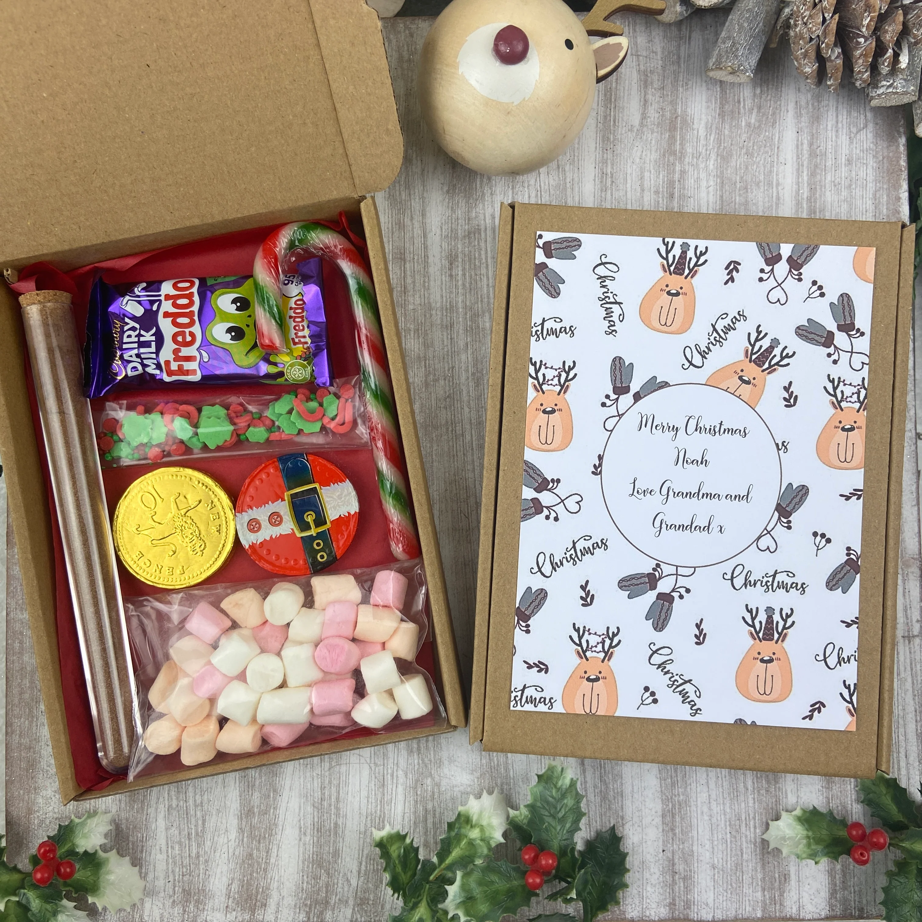 £6.00 Stocking Filler! - 2 SETS FOR £6.00! Christmas Hot Chocolate Set - Image 3