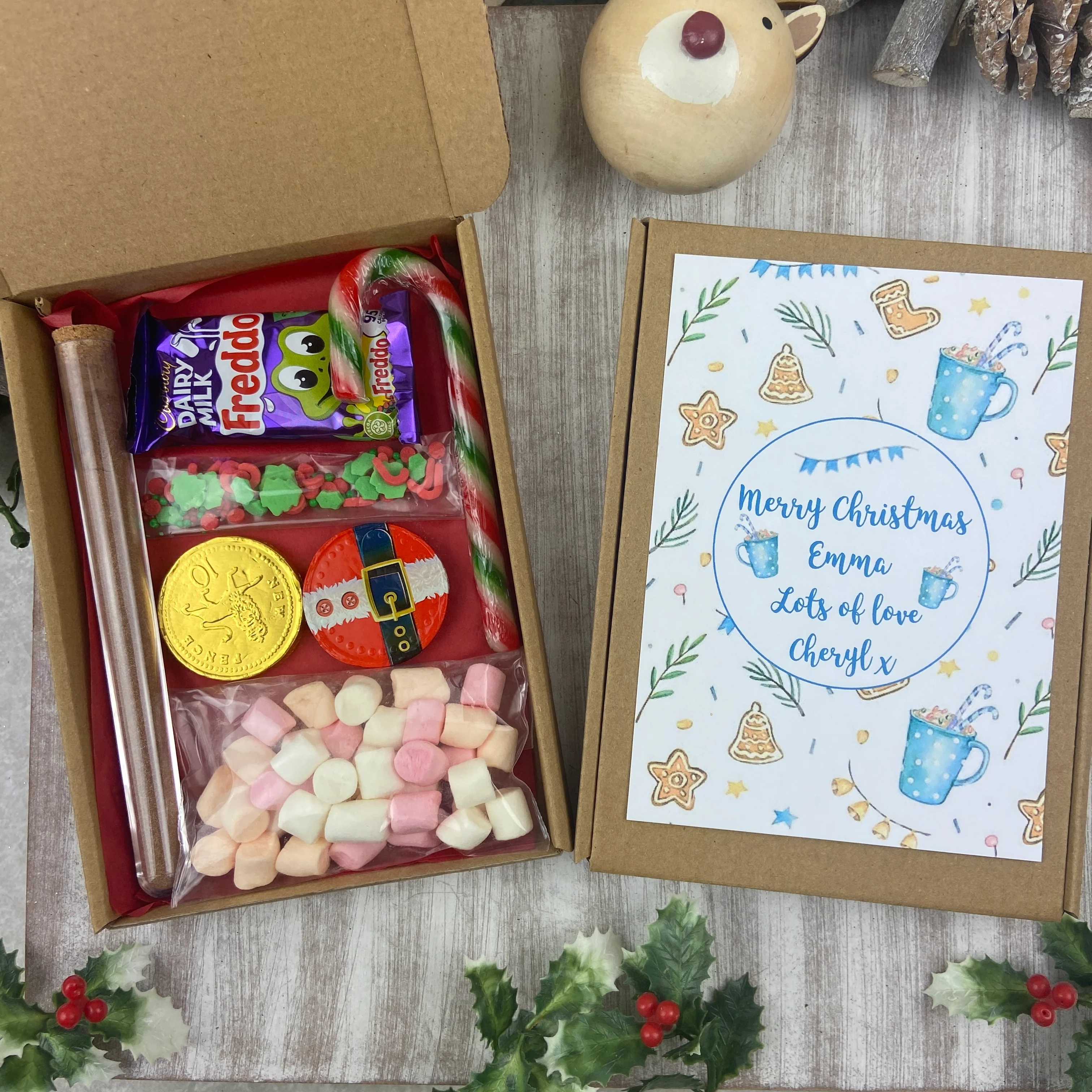 £6.00 Stocking Filler! - 2 SETS FOR £6.00! Christmas Hot Chocolate Set - Image 8