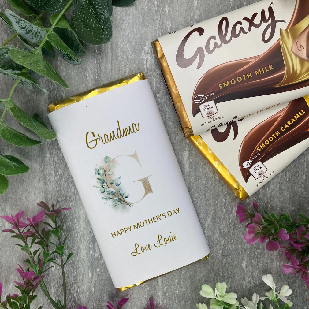 Happy Mother's Day Grandma Personalised Galaxy Bar