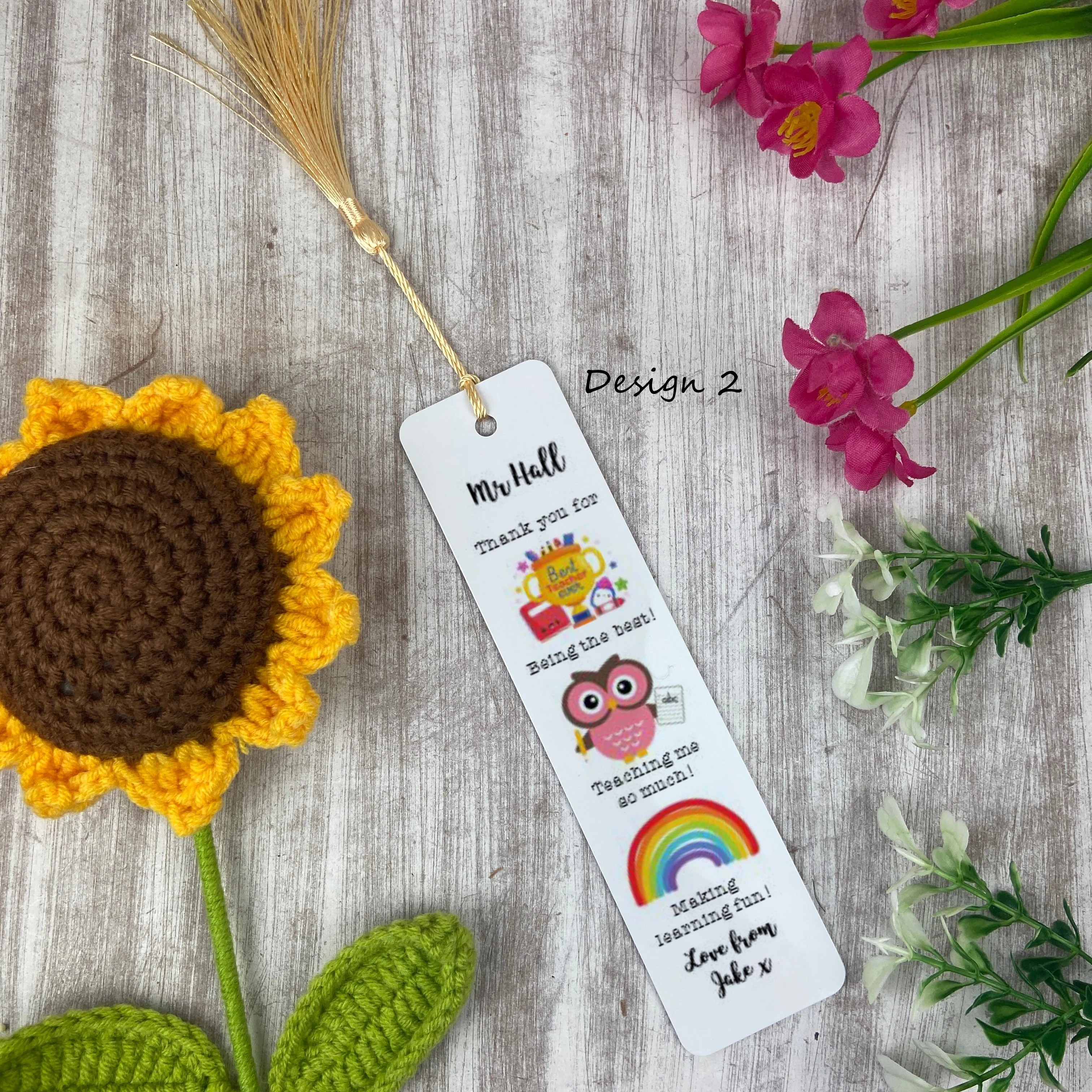 Cute Personalised Teacher Bookmark - Image 7