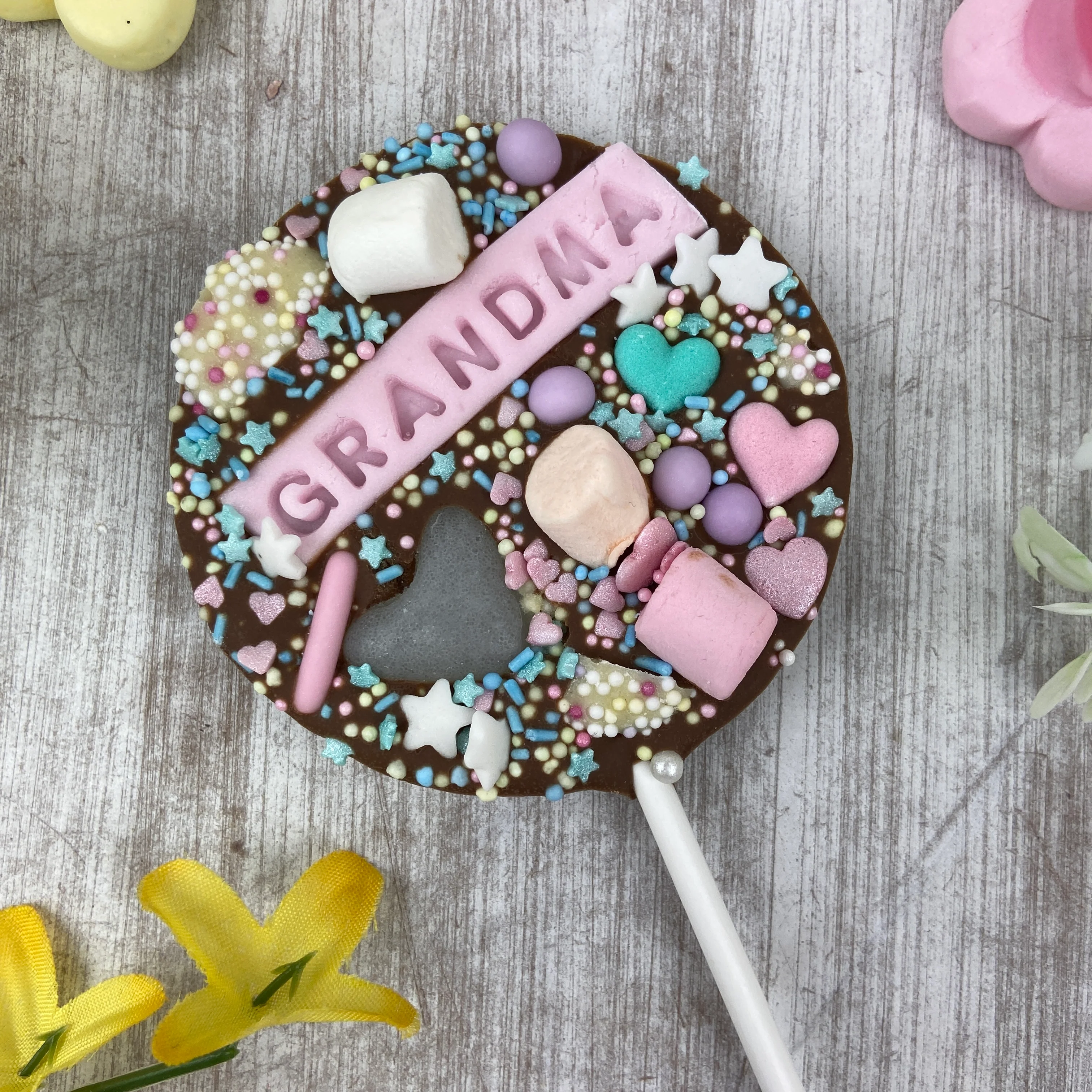 Grandma Belgian Chocolate Lollipop