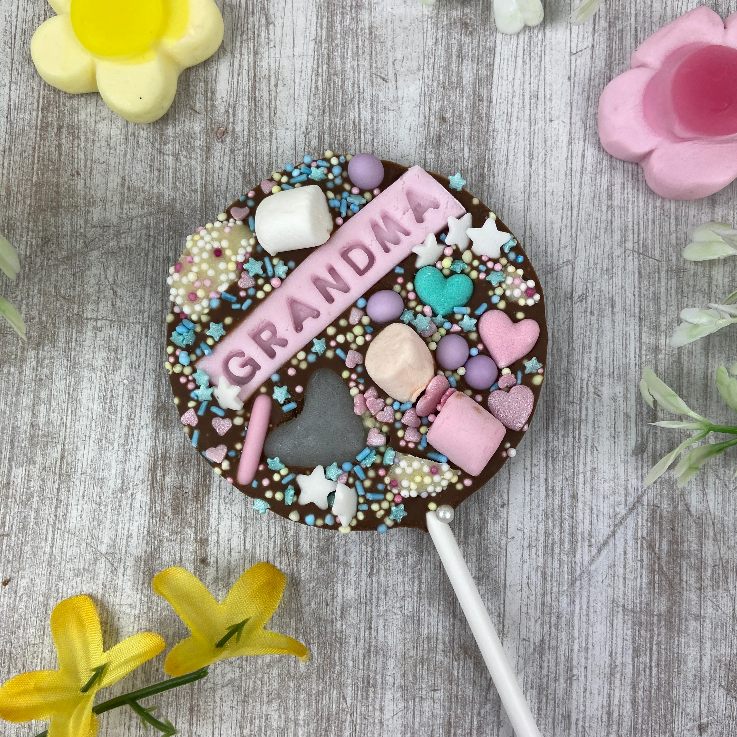 Grandma Belgian Chocolate Lollipop - Image 3