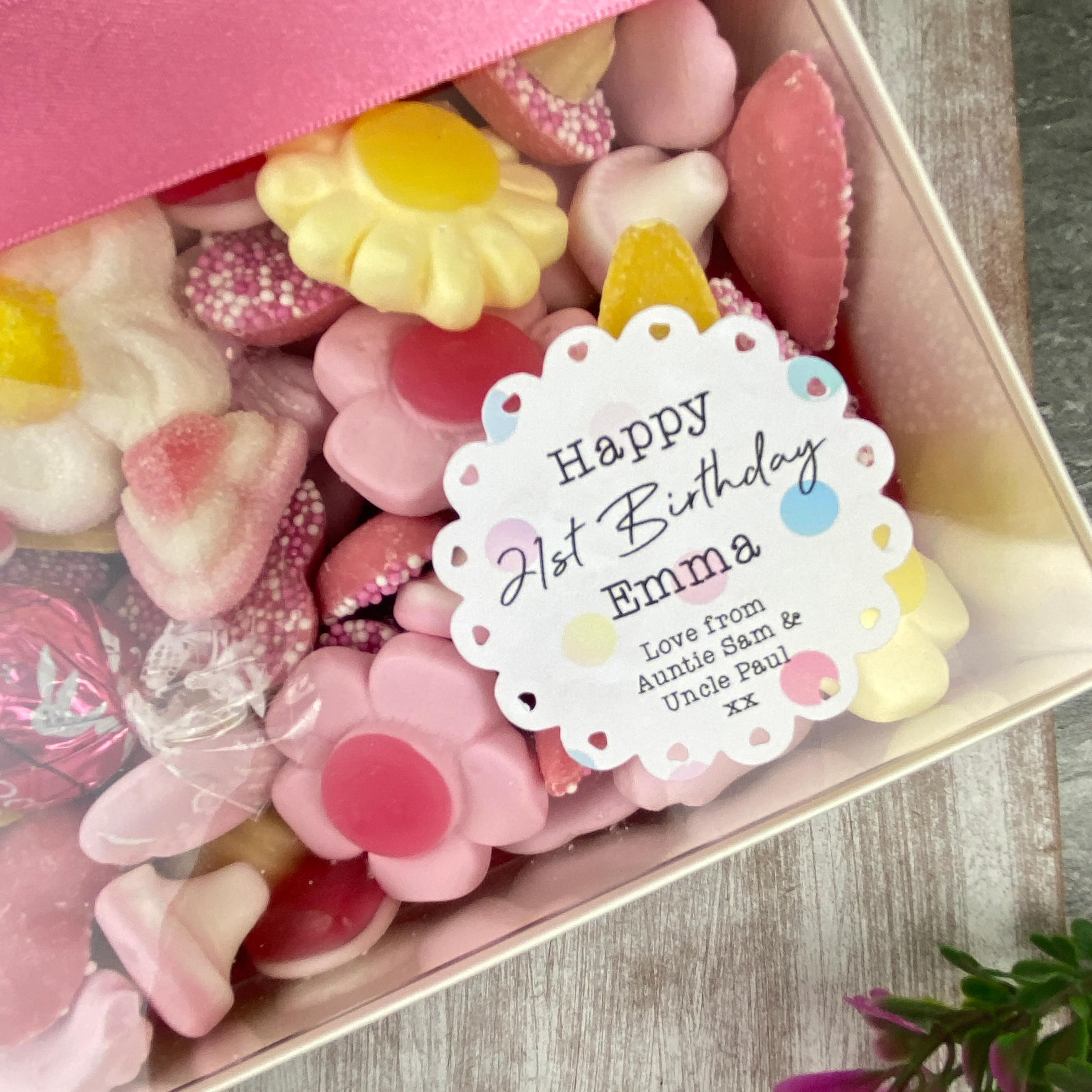 Birthday Personalised Luxury Sweet Box - Image 11