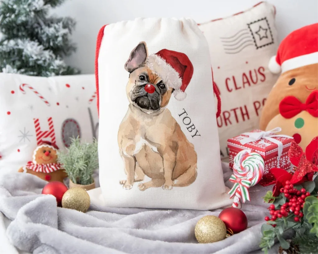 Personalised Dog Christmas Sack - Image 5