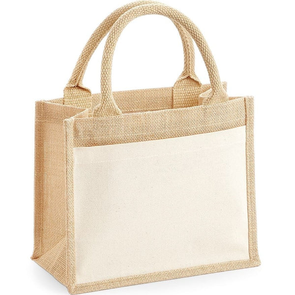 Personalised Jute Shopping Bag - Image 4