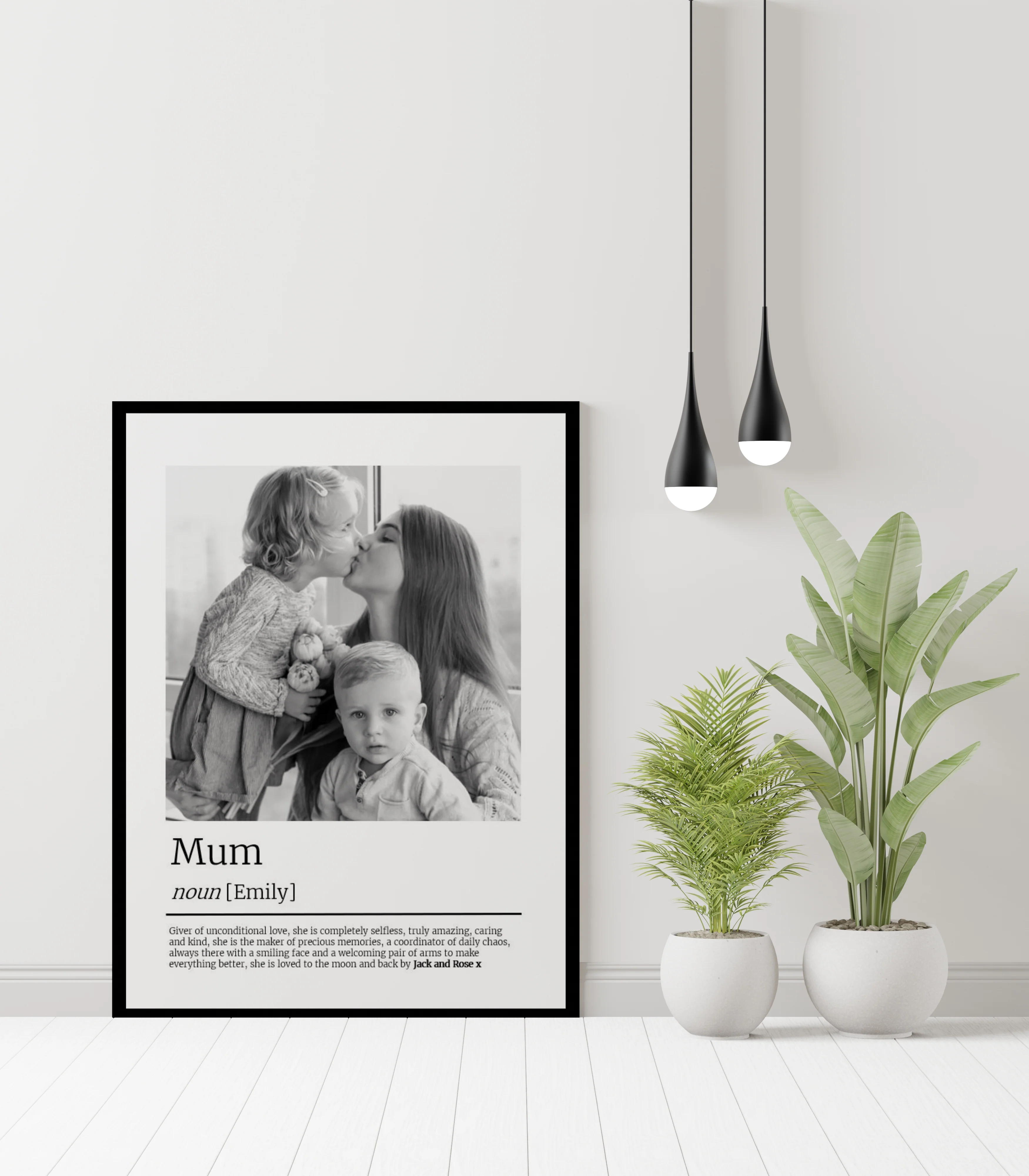 Personalised Print For Mum
