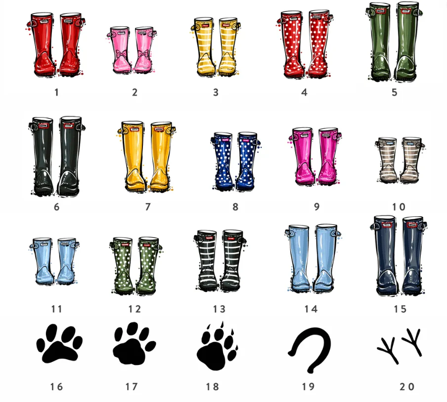 Wellie Family Happy Birthday card - Image 3
