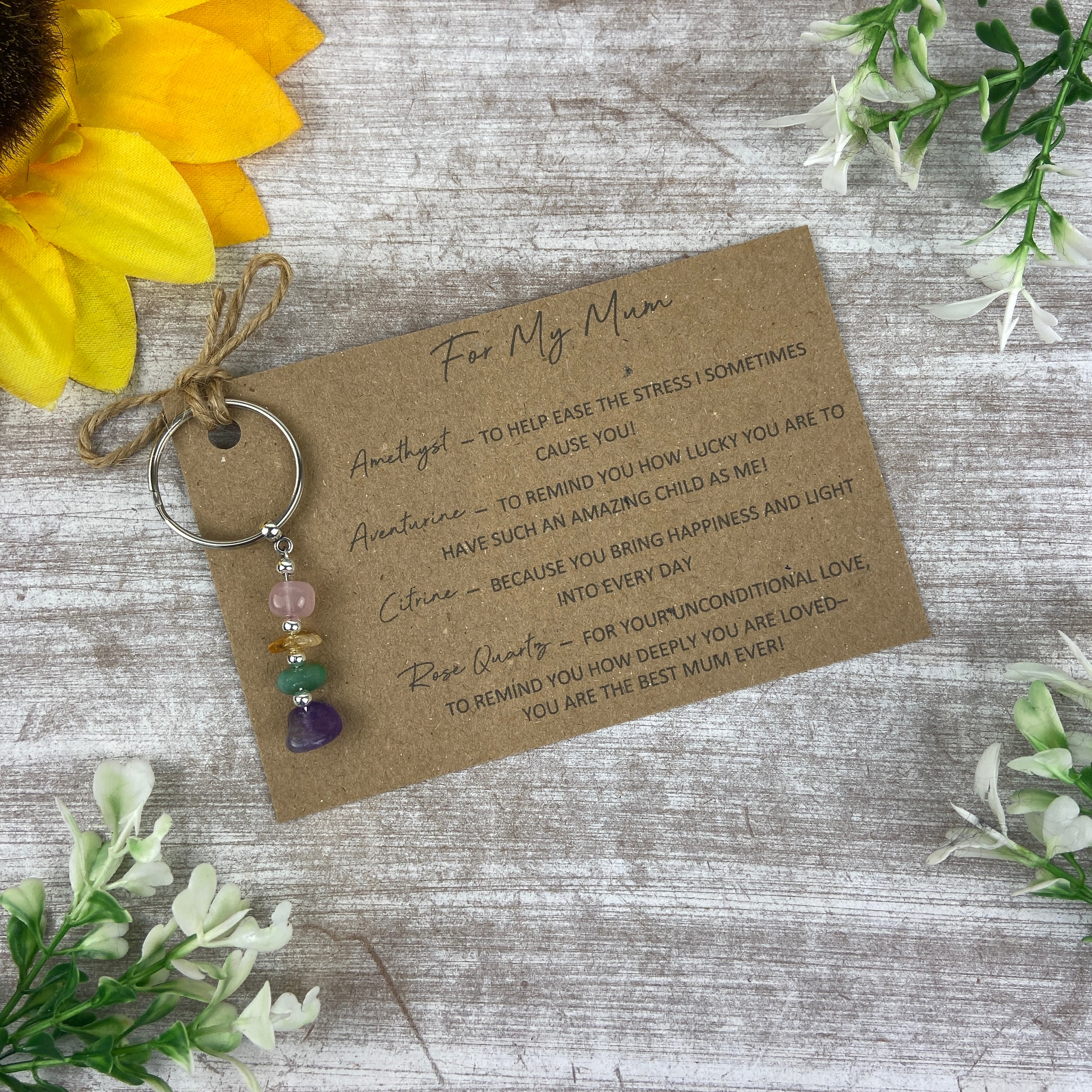 Crystal Keyring for Mum - Image 2