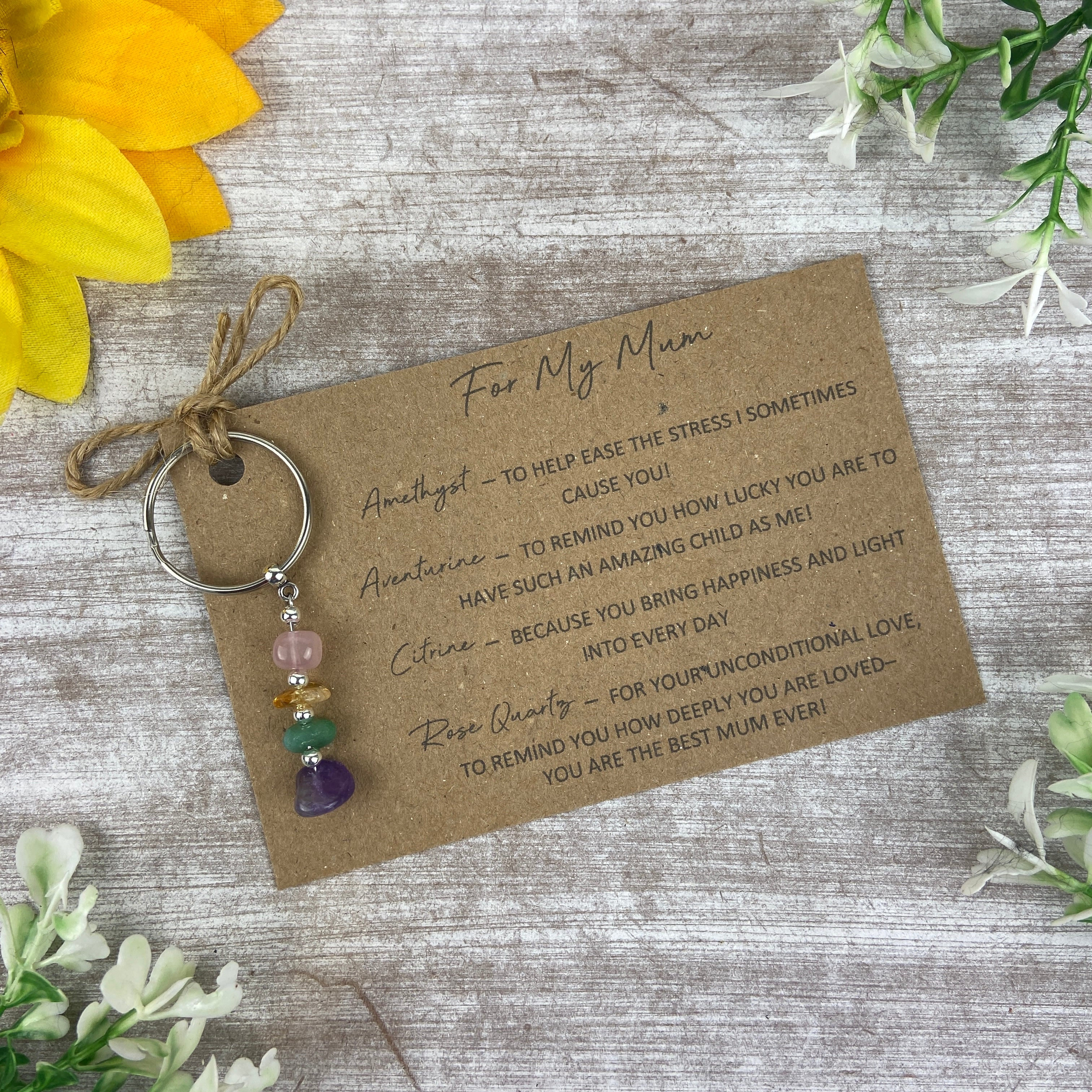 Crystal Keyring for Mum - Image 6
