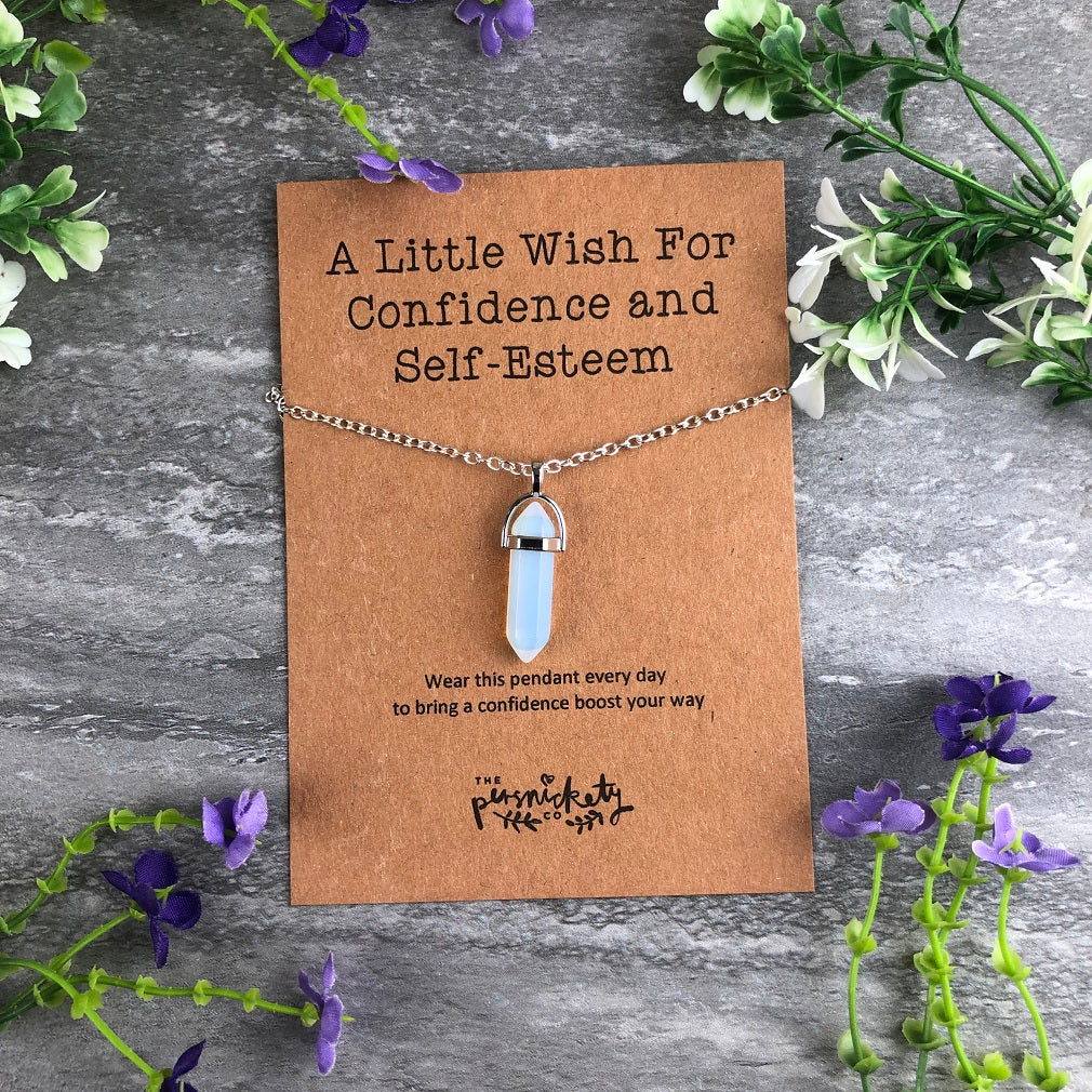 Crystal Necklace - A Little Wish For Confidence and Self-Esteem - Image 9