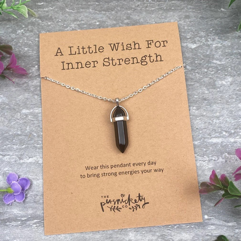 Crystal Necklace - A Little Wish For Inner Strength - Image 4