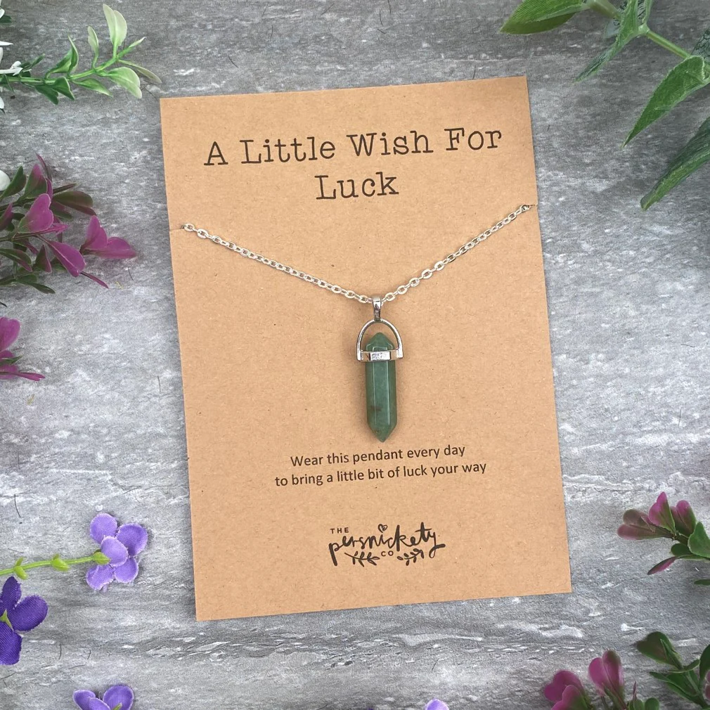 Crystal Necklace - A Little Wish For Luck