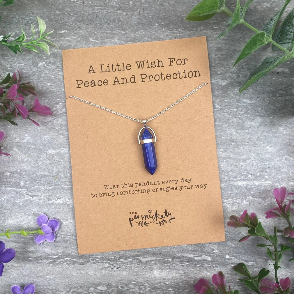 Crystal Necklace - A Little Wish For Peace And Protection