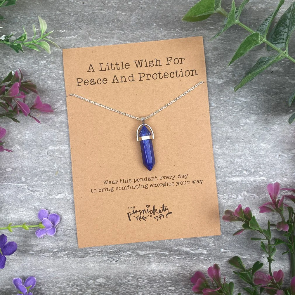 Crystal Necklace - A Little Wish For Peace And Protection - Image 2