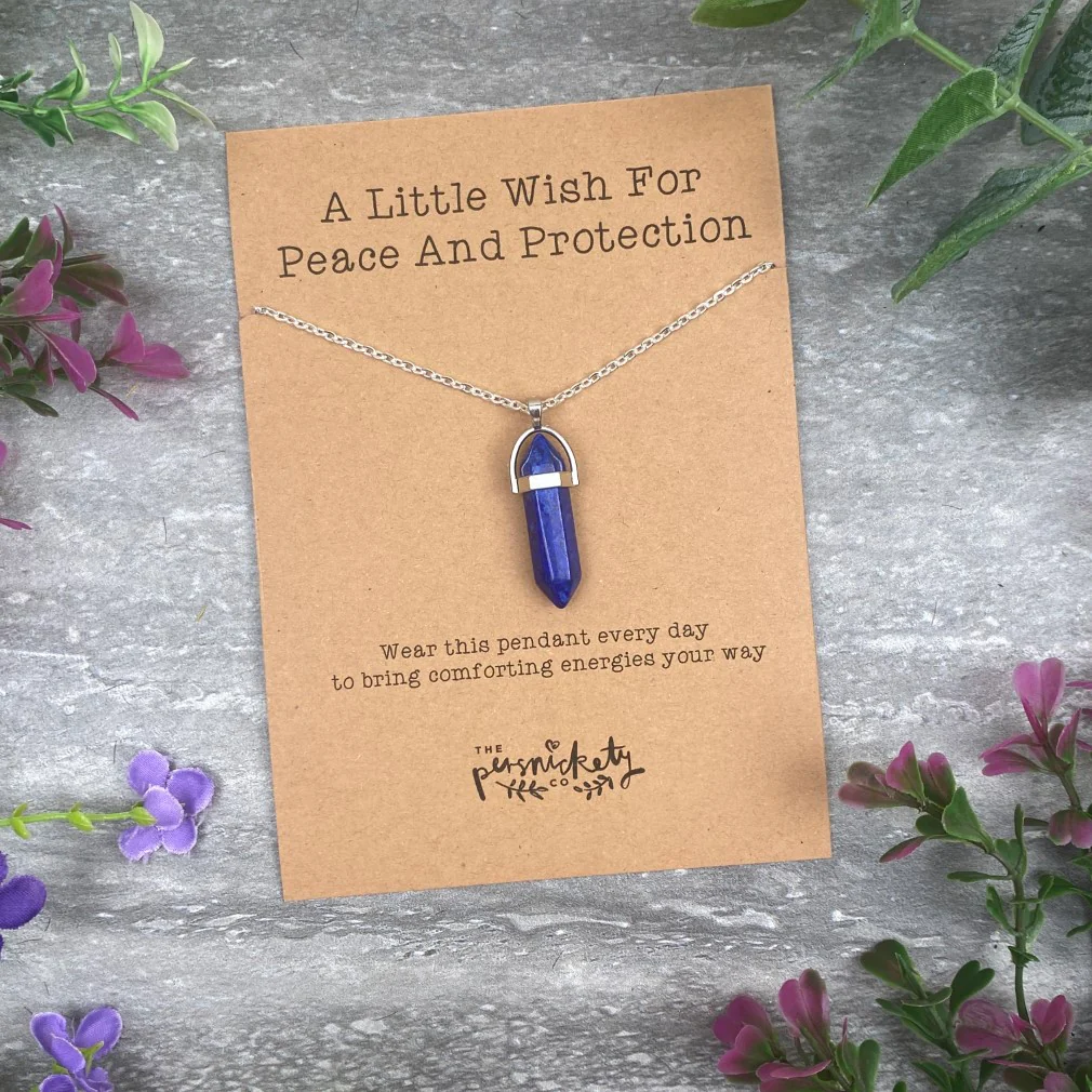 Crystal Necklace - A Little Wish For Peace And Protection - Image 7