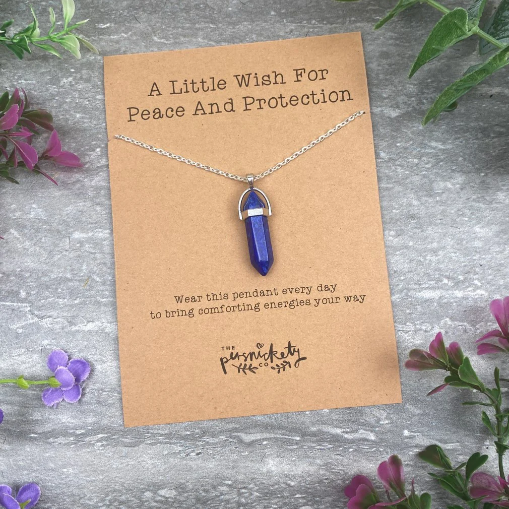 Crystal Necklace - A Little Wish For Peace And Protection - Image 8