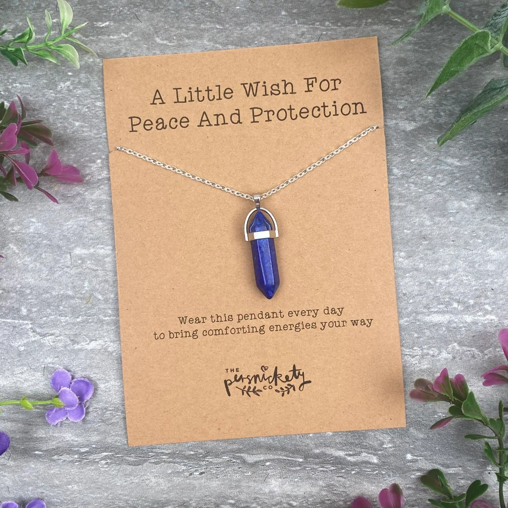 Crystal Necklace - A Little Wish For Peace And Protection - Image 9