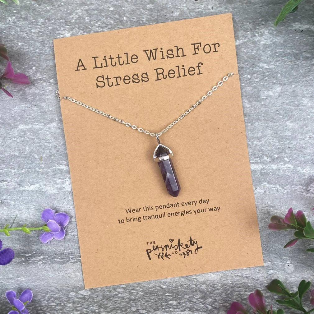 Crystal Necklace - A Little Wish For Stress Relief - Image 2