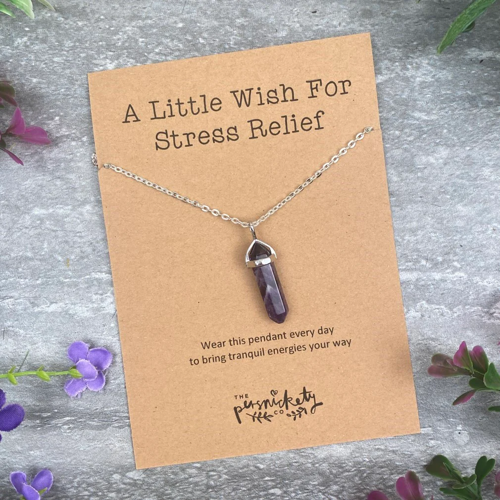 Crystal Necklace - A Little Wish For Stress Relief - Image 6