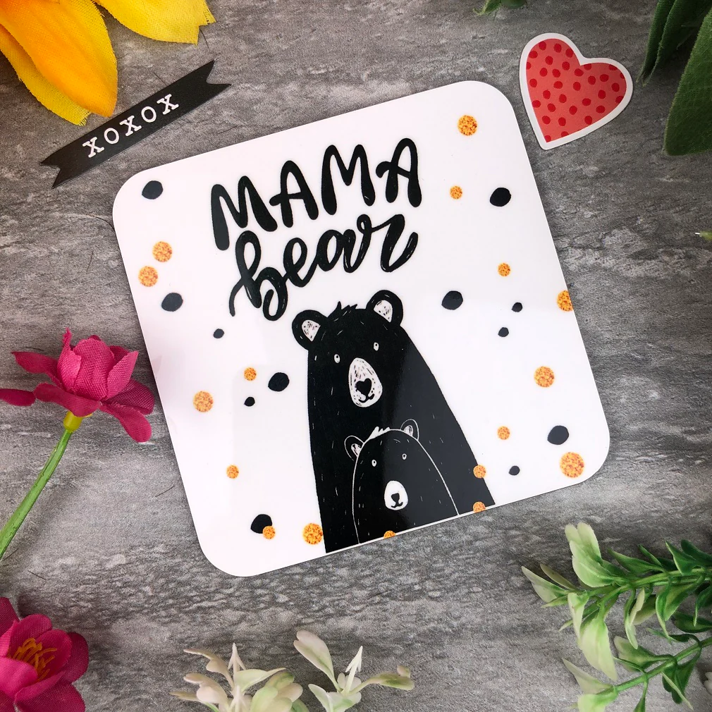 Cute Mama Bear Coaster - Image 9