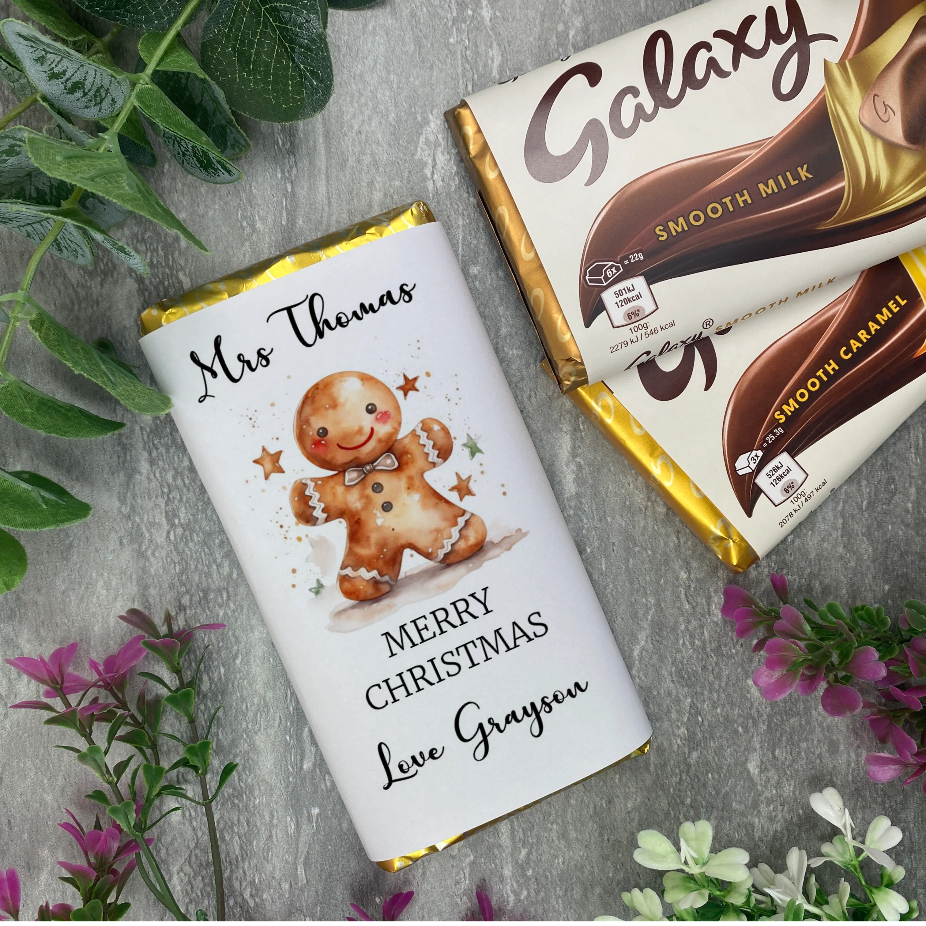 Personalised Christmas Chocolate Bar - Image 3