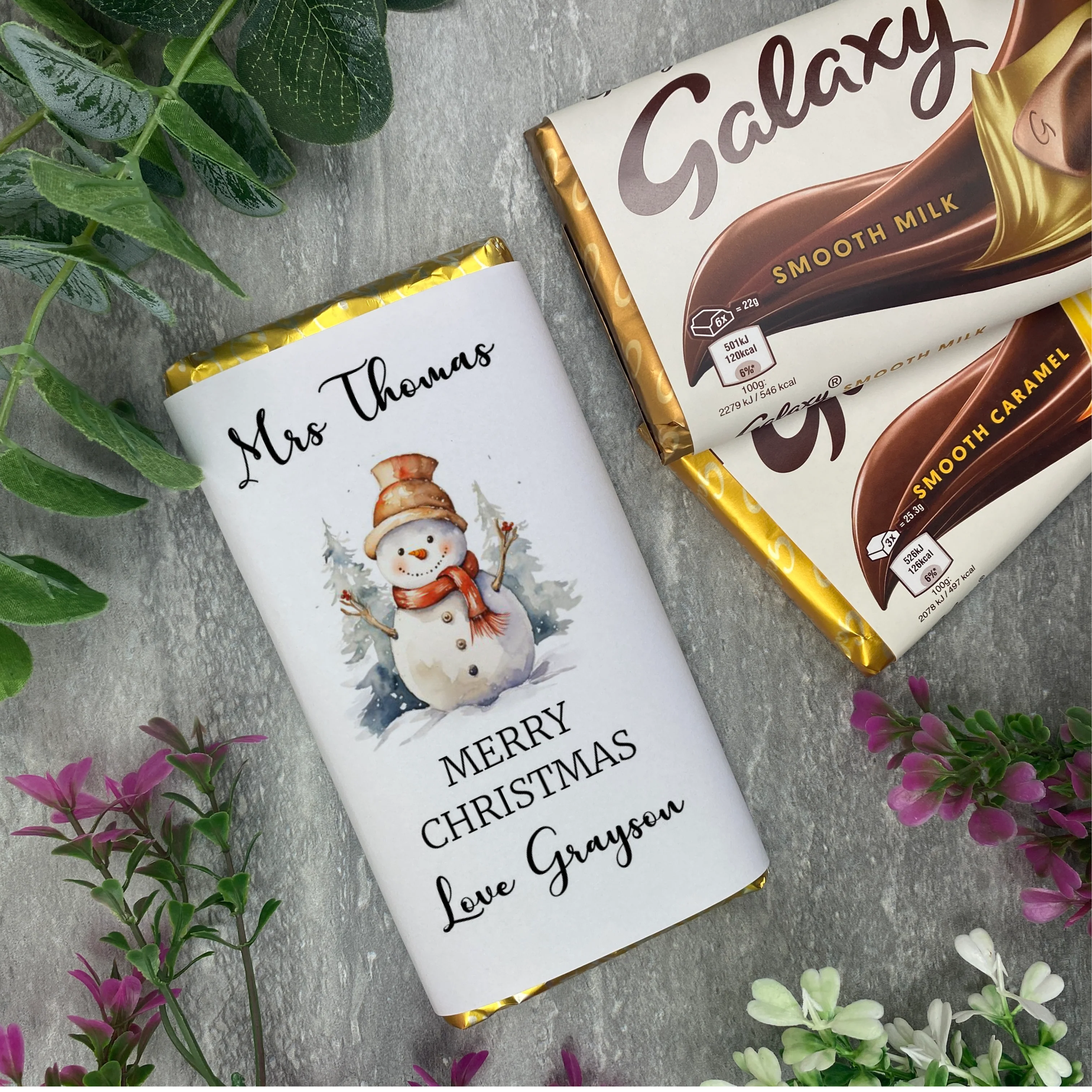 Personalised Christmas Chocolate Bar - Image 5