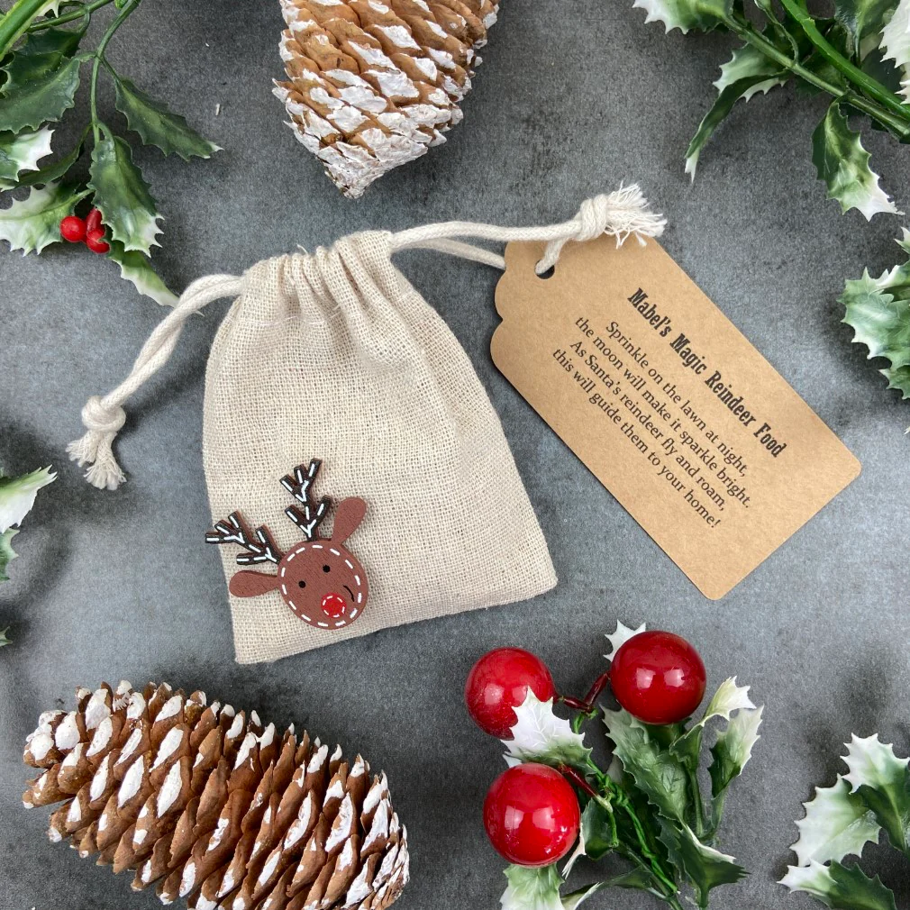 Cute Reindeer Food Bag - Image 2