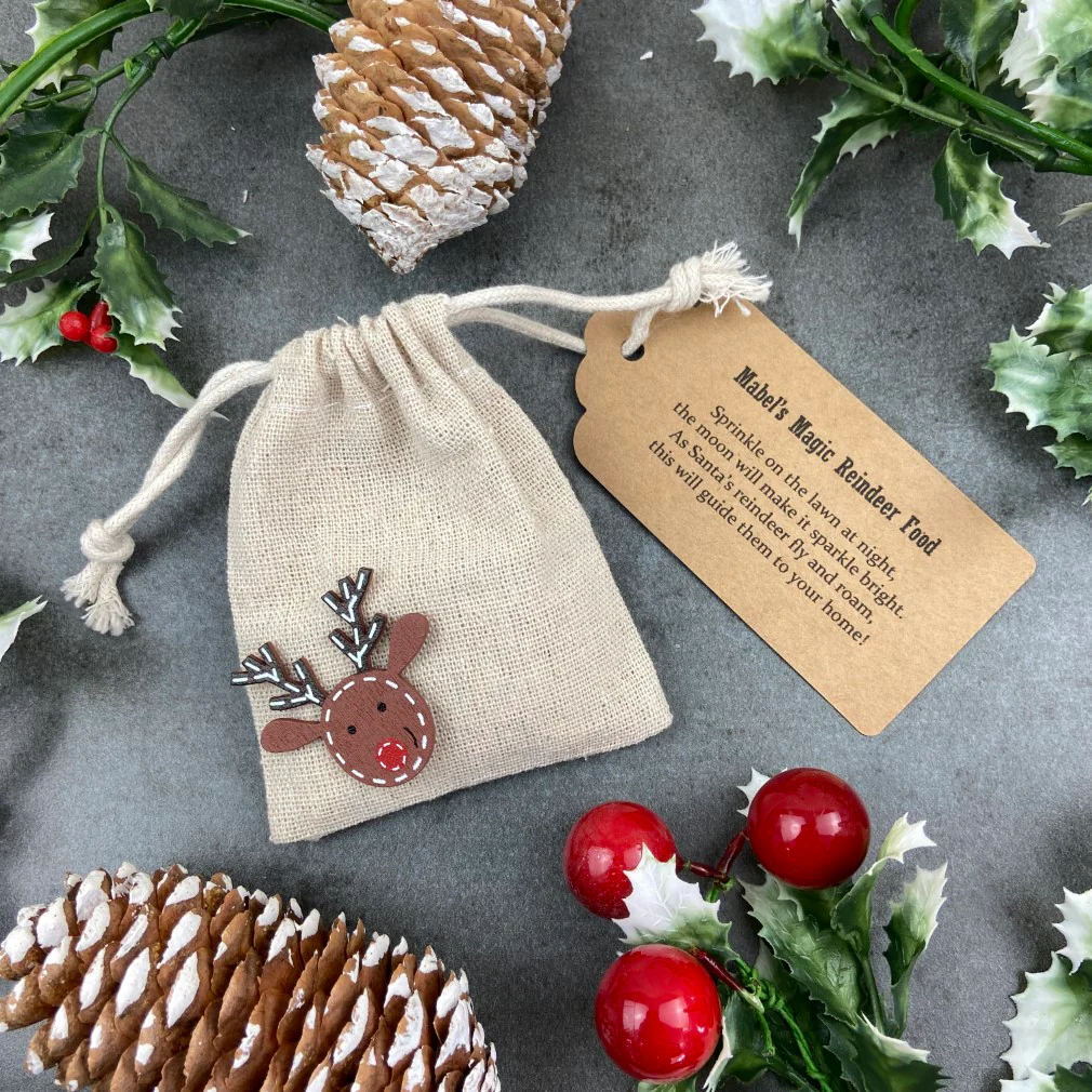 Cute Reindeer Food Bag - Image 6