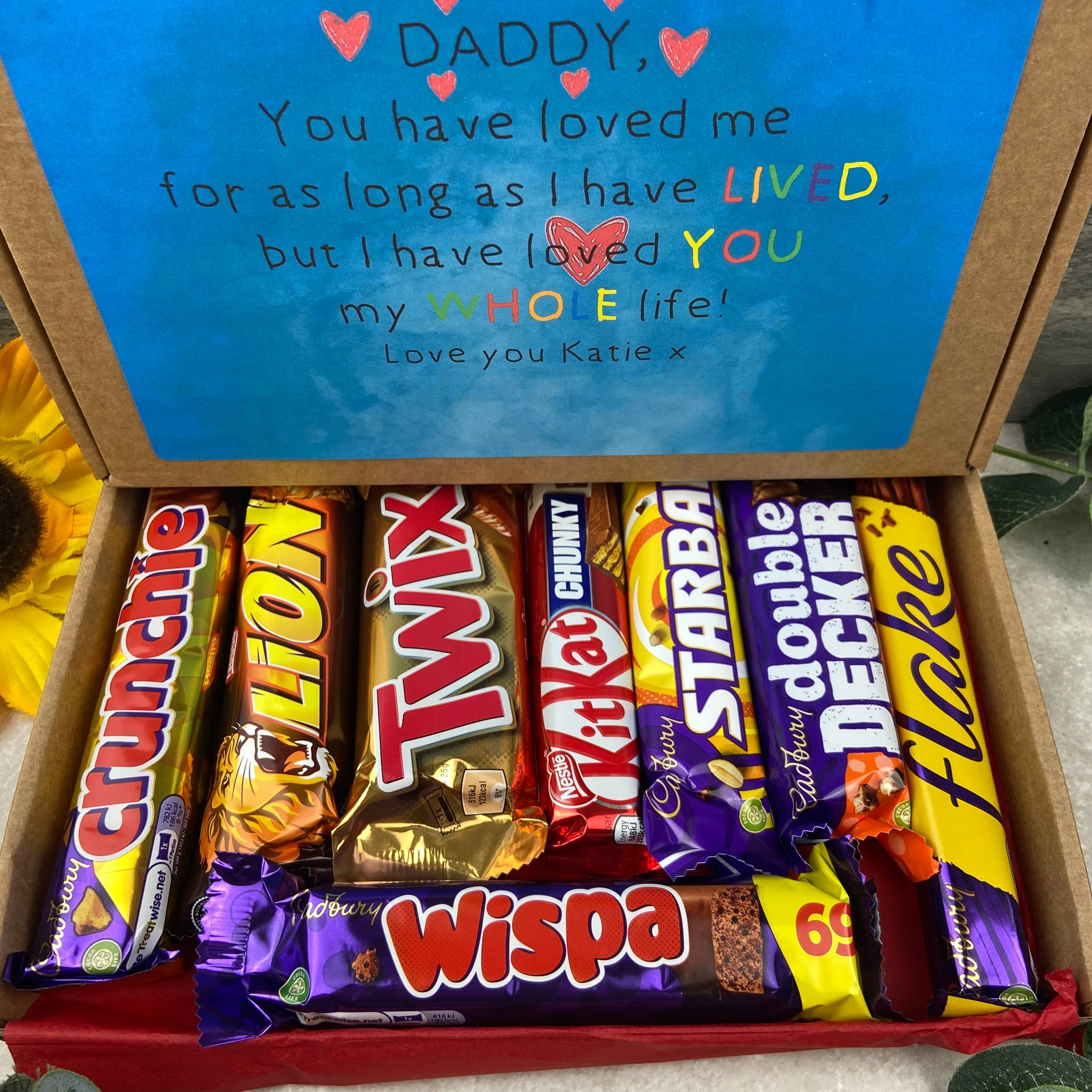 Daddy I Have Loved You My Entire Life Personalised Chocolate Box (Copy) - Image 3