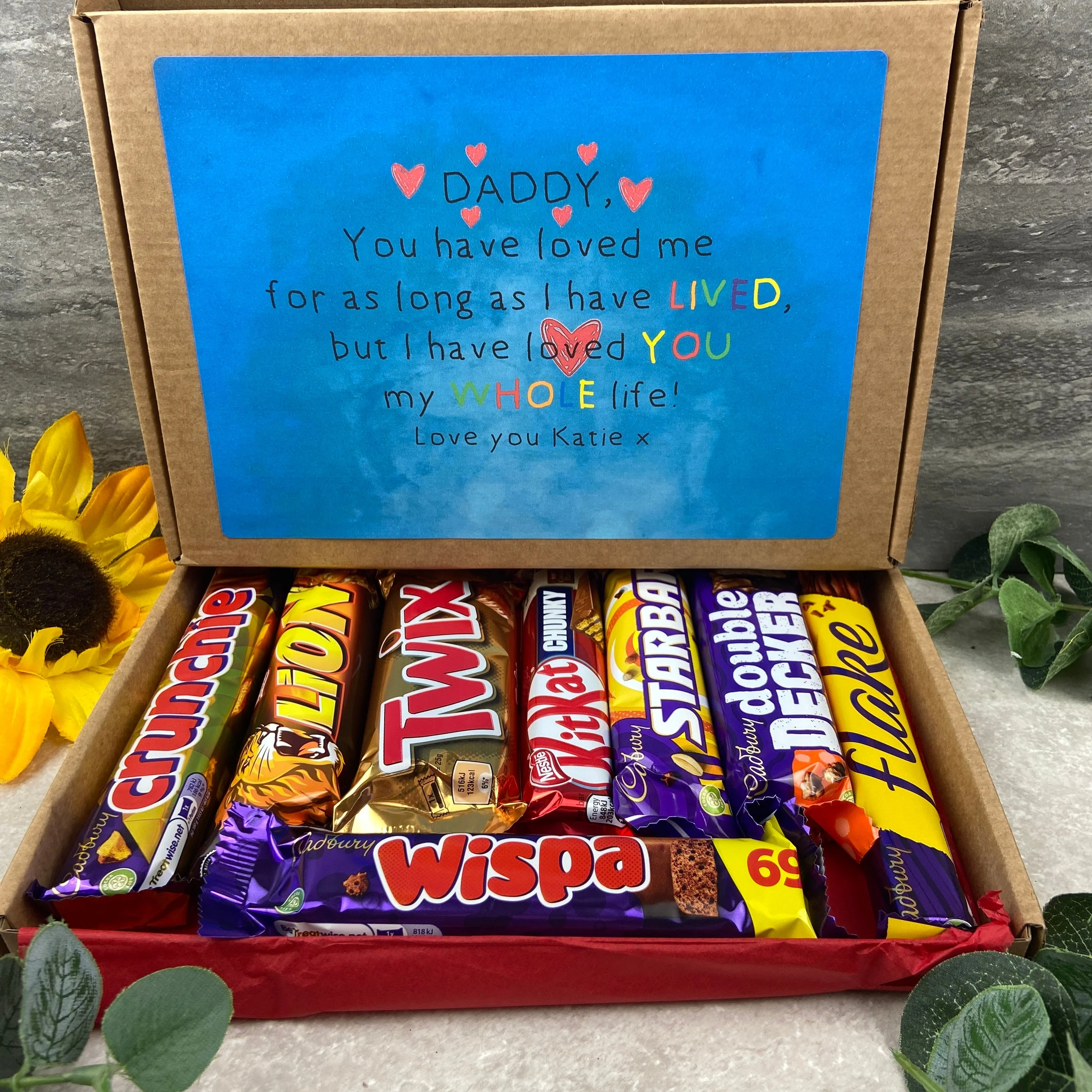 Daddy I Have Loved You My Entire Life Personalised Chocolate Box (Copy) - Image 4
