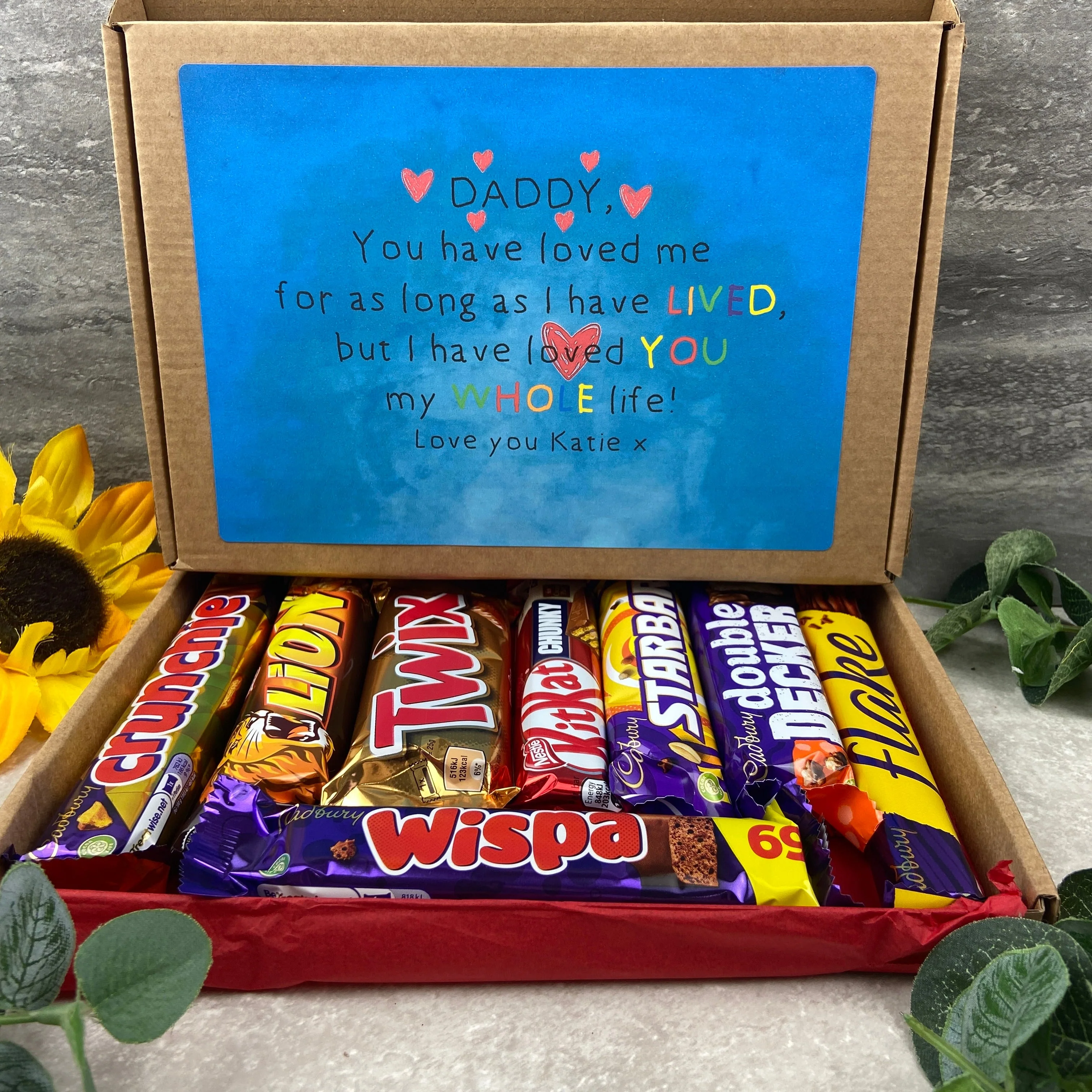 Daddy I Have Loved You My Entire Life Personalised Chocolate Box (Copy) - Image 5