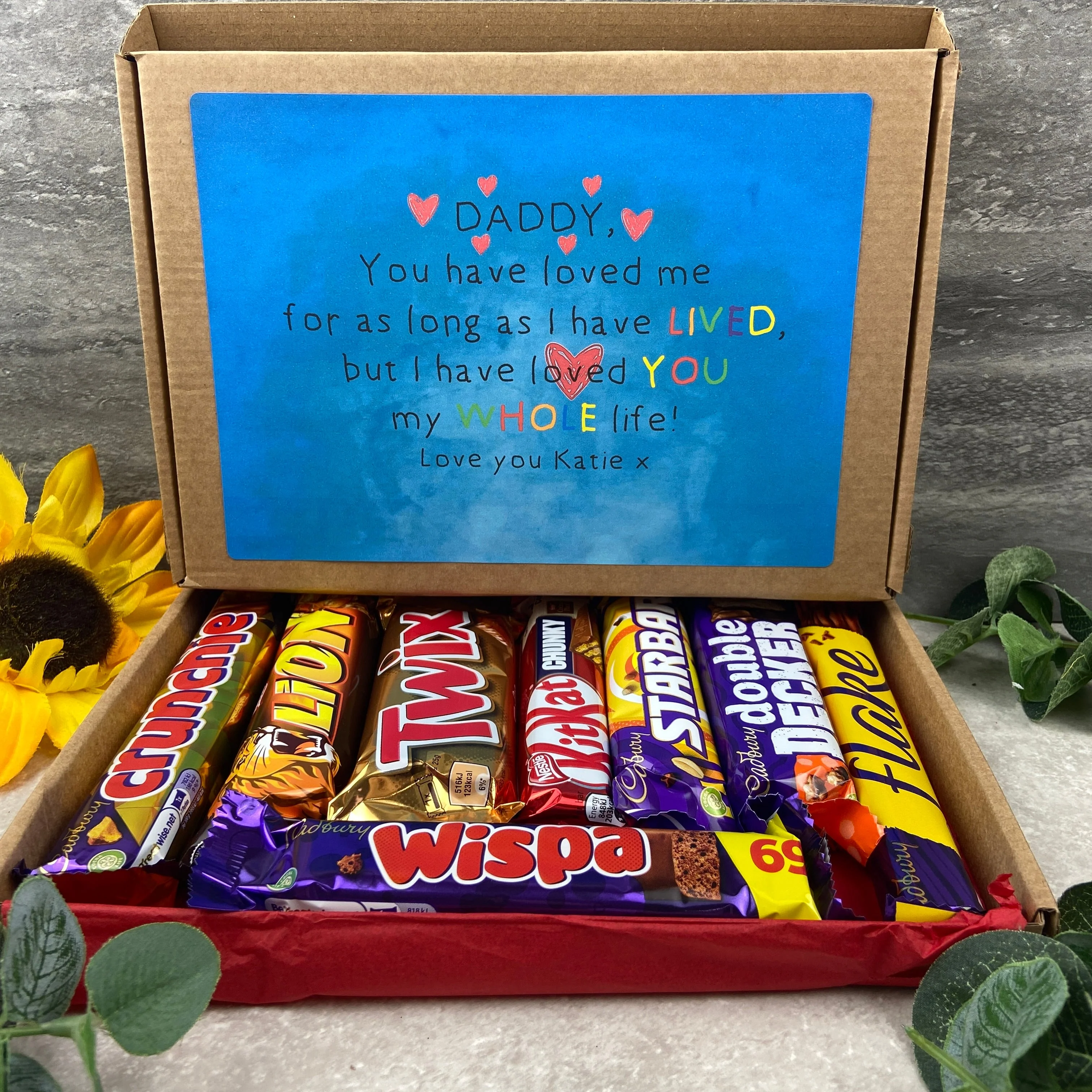 Daddy I Have Loved You My Entire Life Personalised Chocolate Box (Copy) - Image 6
