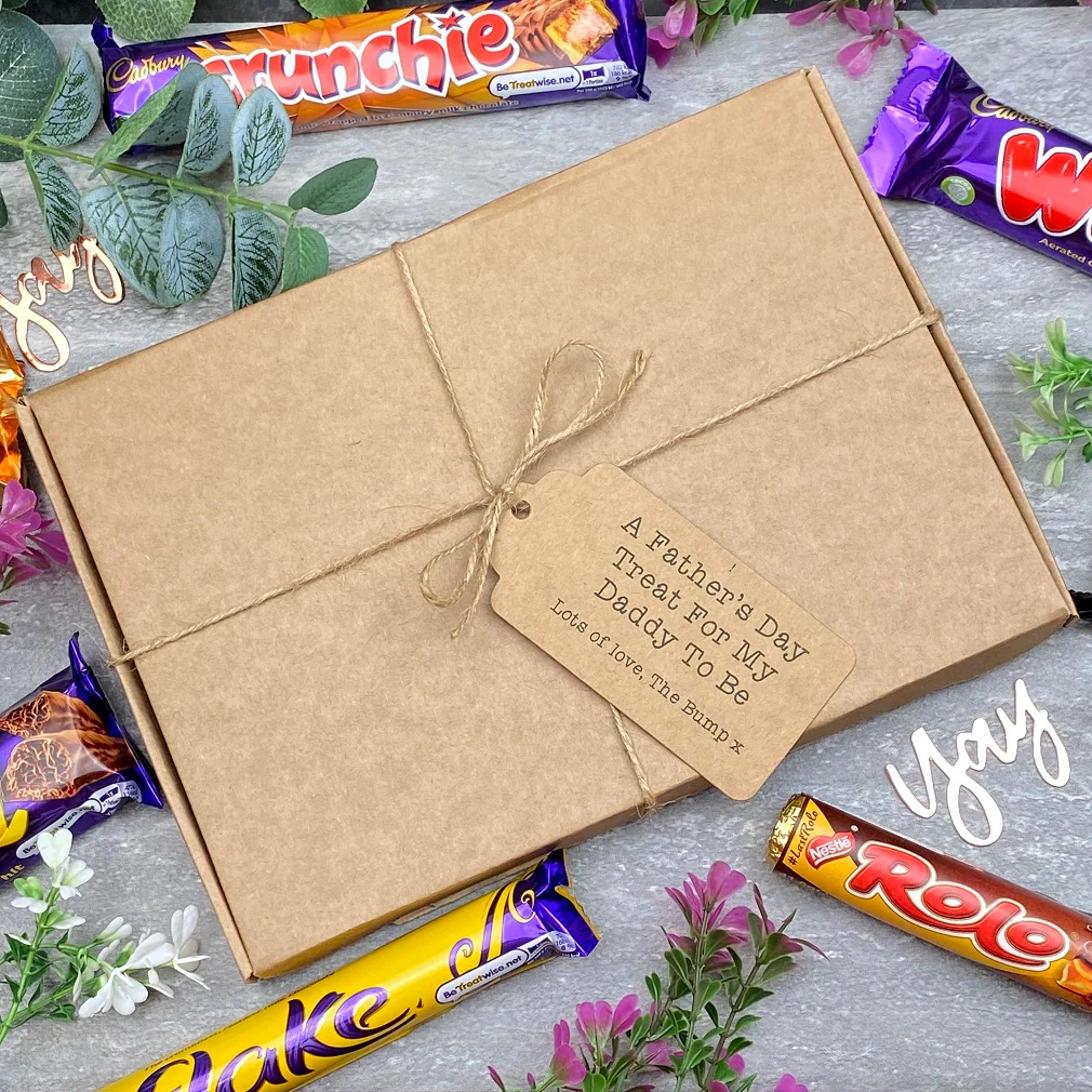 Daddy To Be Father's Day - Personalised Chocolate Gift Box - Image 3