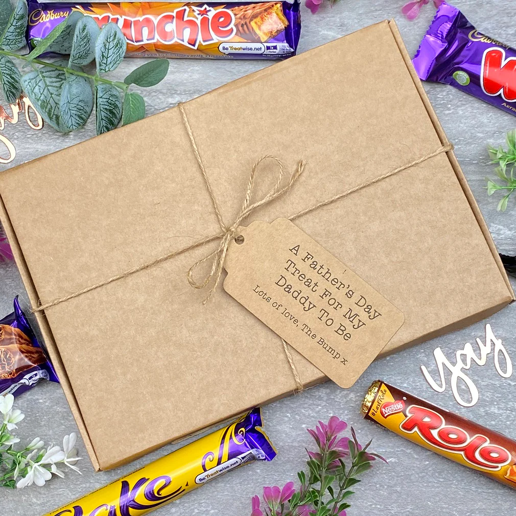 Daddy To Be Father's Day - Personalised Chocolate Gift Box - Image 5