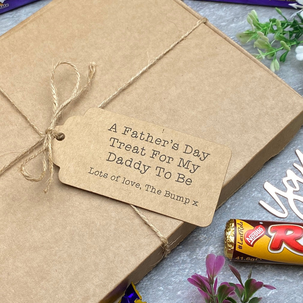 Daddy To Be Father's Day - Personalised Chocolate Gift Box - Image 6